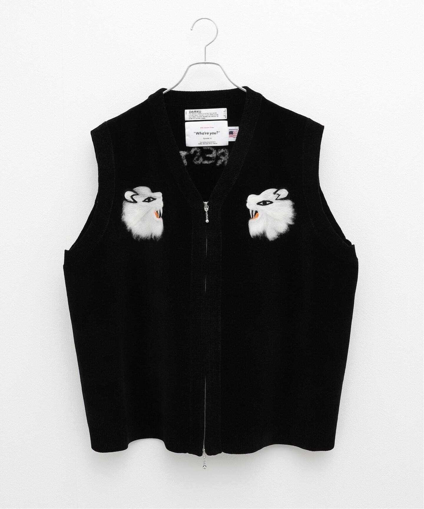 DAIRIKU Needle Punch Ska Knit Vest K-3（ベスト）｜417 EDIFICE 