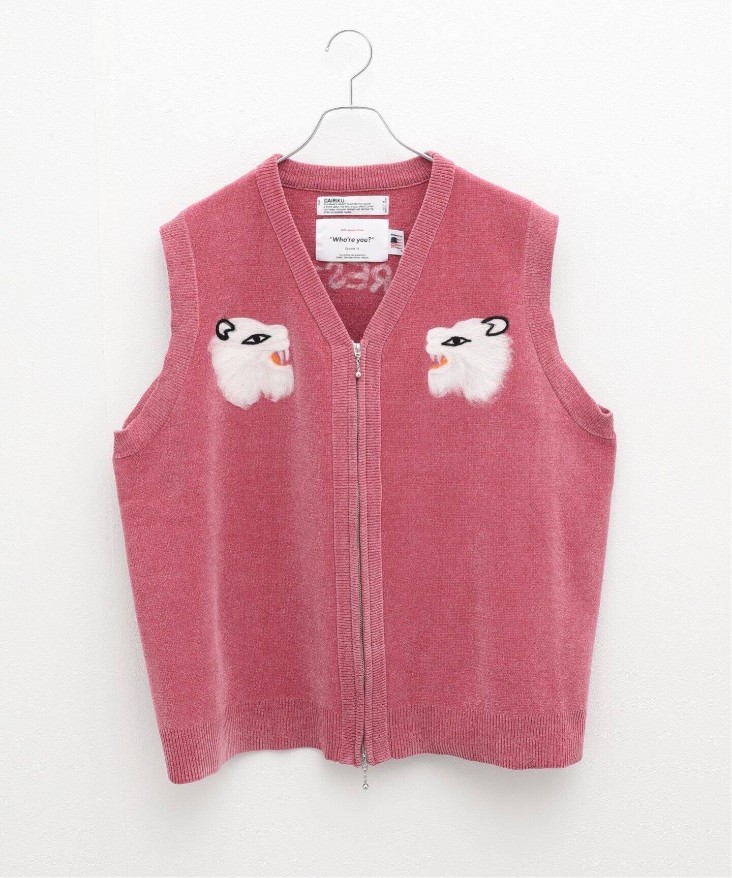 DAIRIKU Needle Punch Ska Knit Vest K-3（ベスト）｜417 EDIFICE 