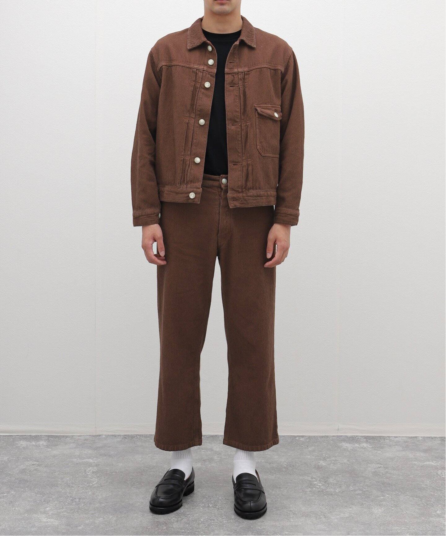 INNAT / インアット SASHIKO TYPE-1 TRUCKER JACKET J03A（デニム 