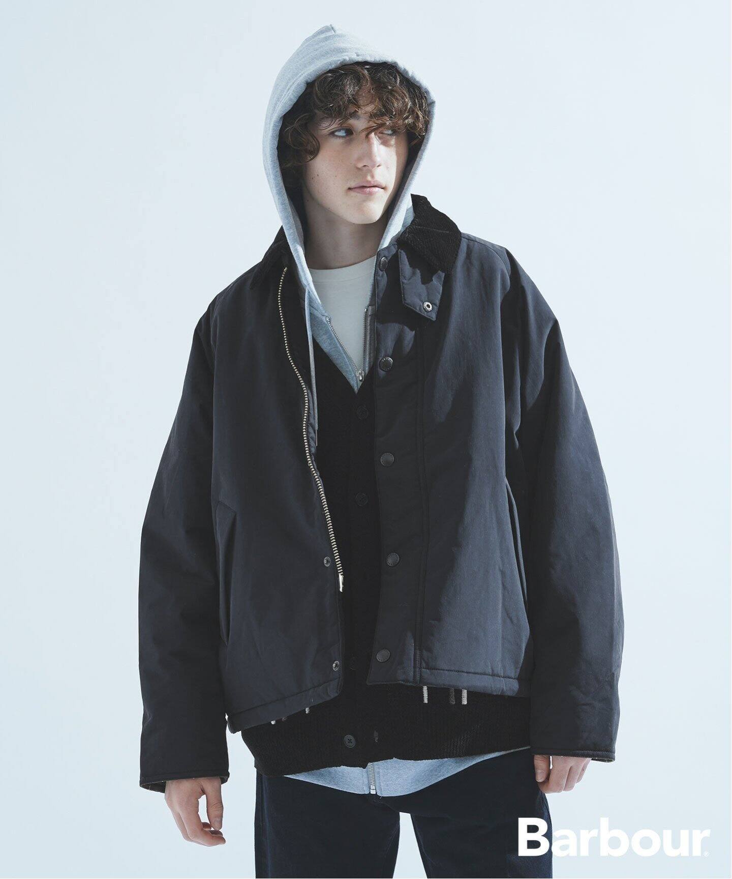 Barbour / バブアー transport padded casual jacket（中綿 