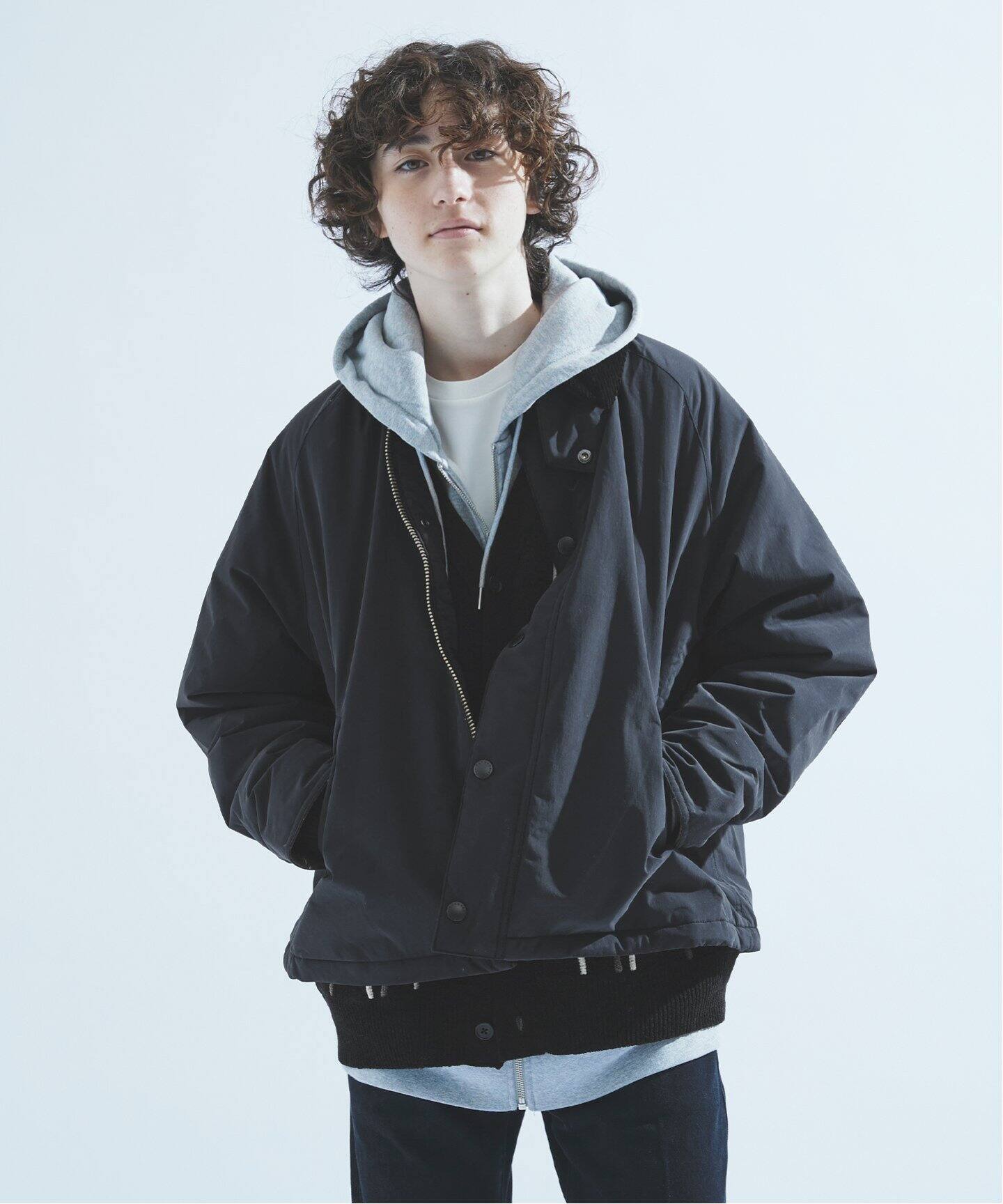 Barbour / バブアー transport padded casual jacket（中綿 