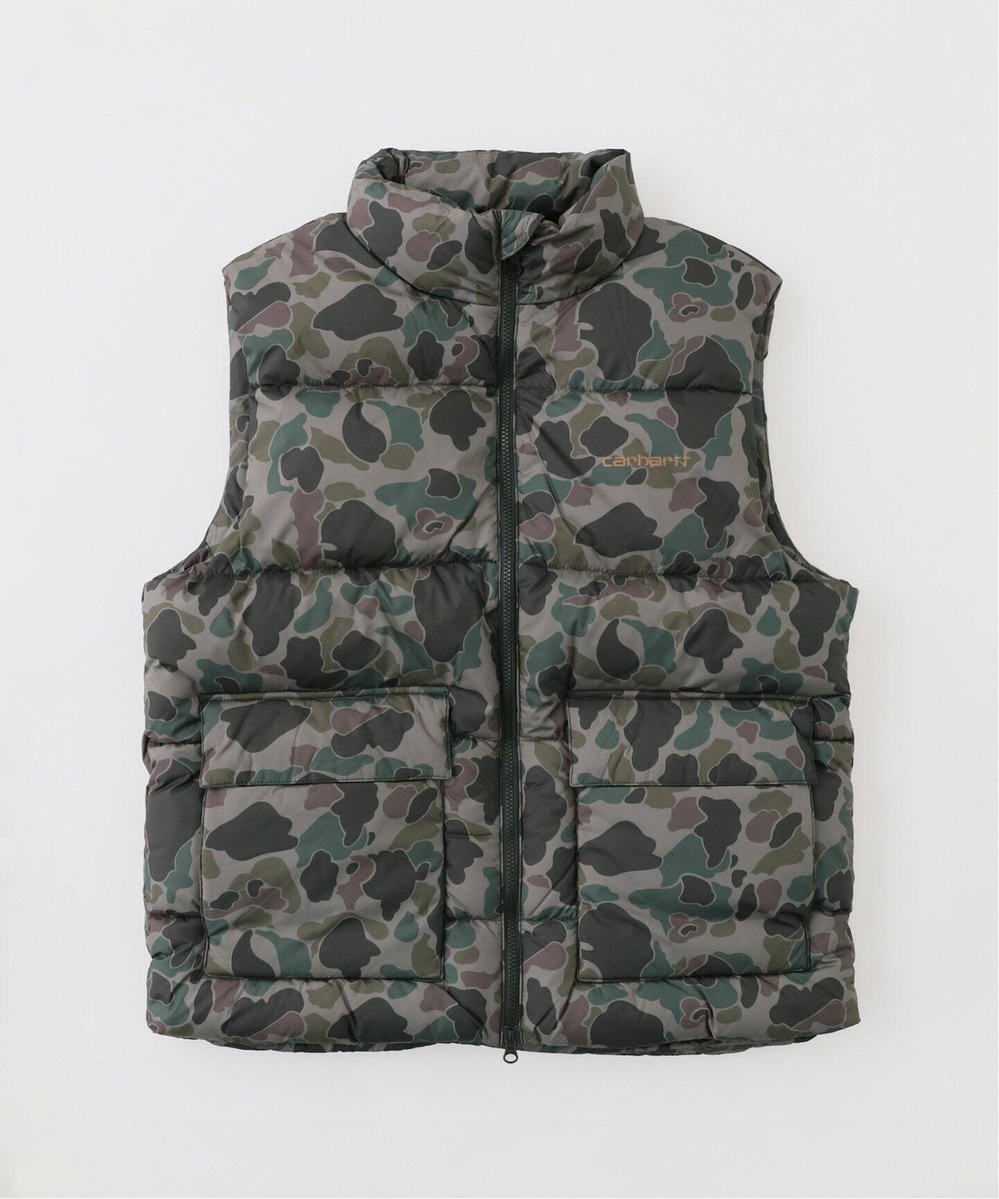 CARHARTT WIP スプリングフィールドベスト / Camo（ダウン・中綿ベスト 