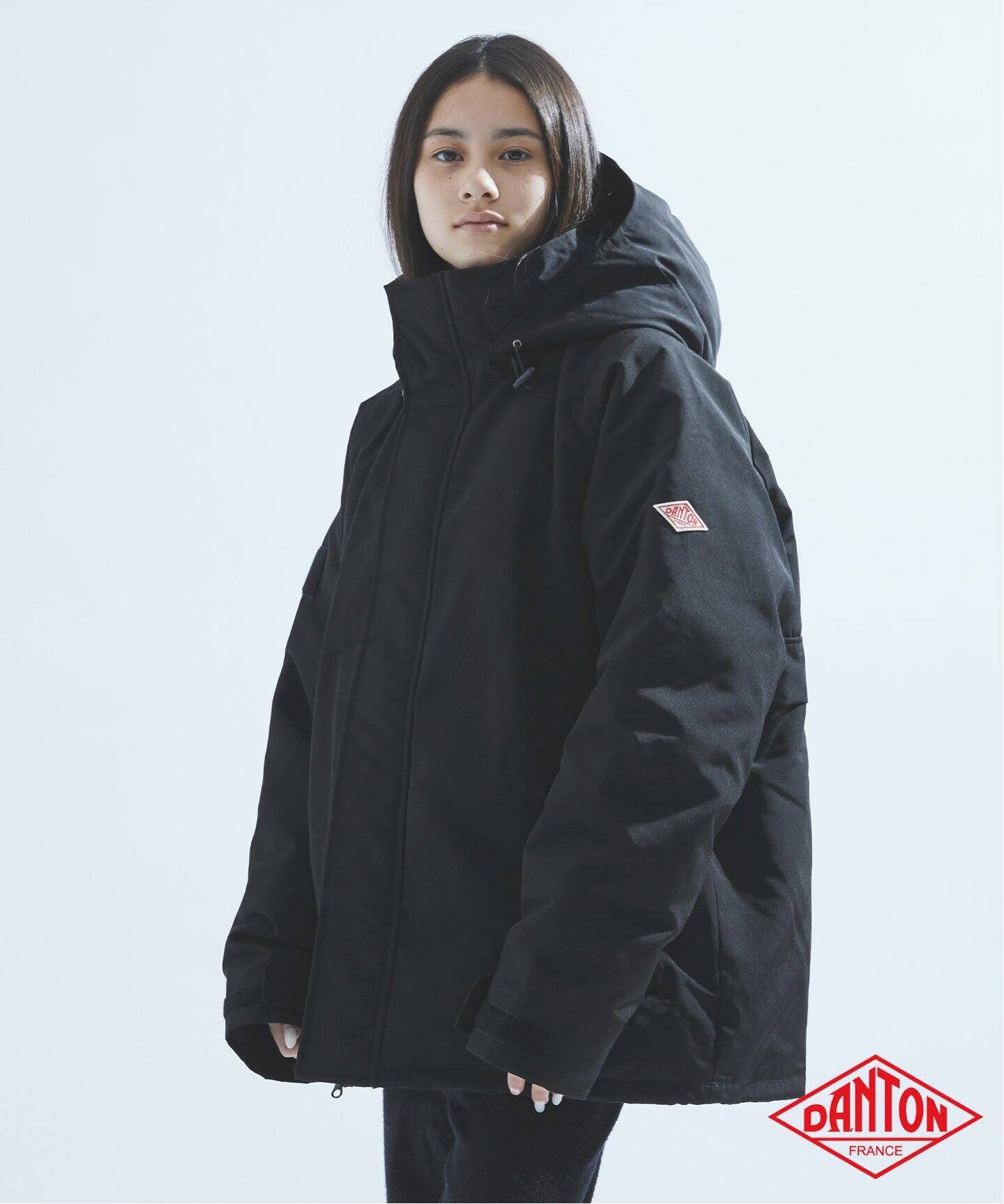 DANTON / ダントン ARMY HOODED JACKET（中綿・キルティング）｜417  