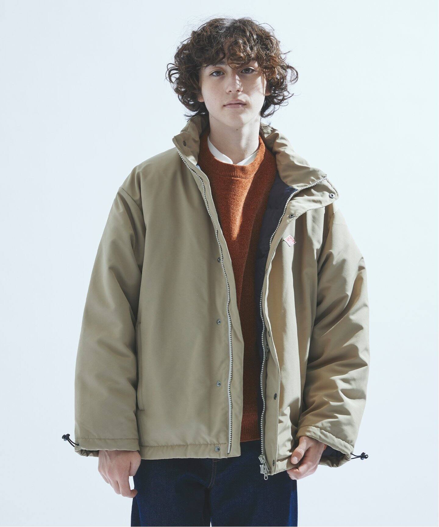 DANTON / ダントン STAND COLLAR JACKET（中綿・キルティング）｜417 
