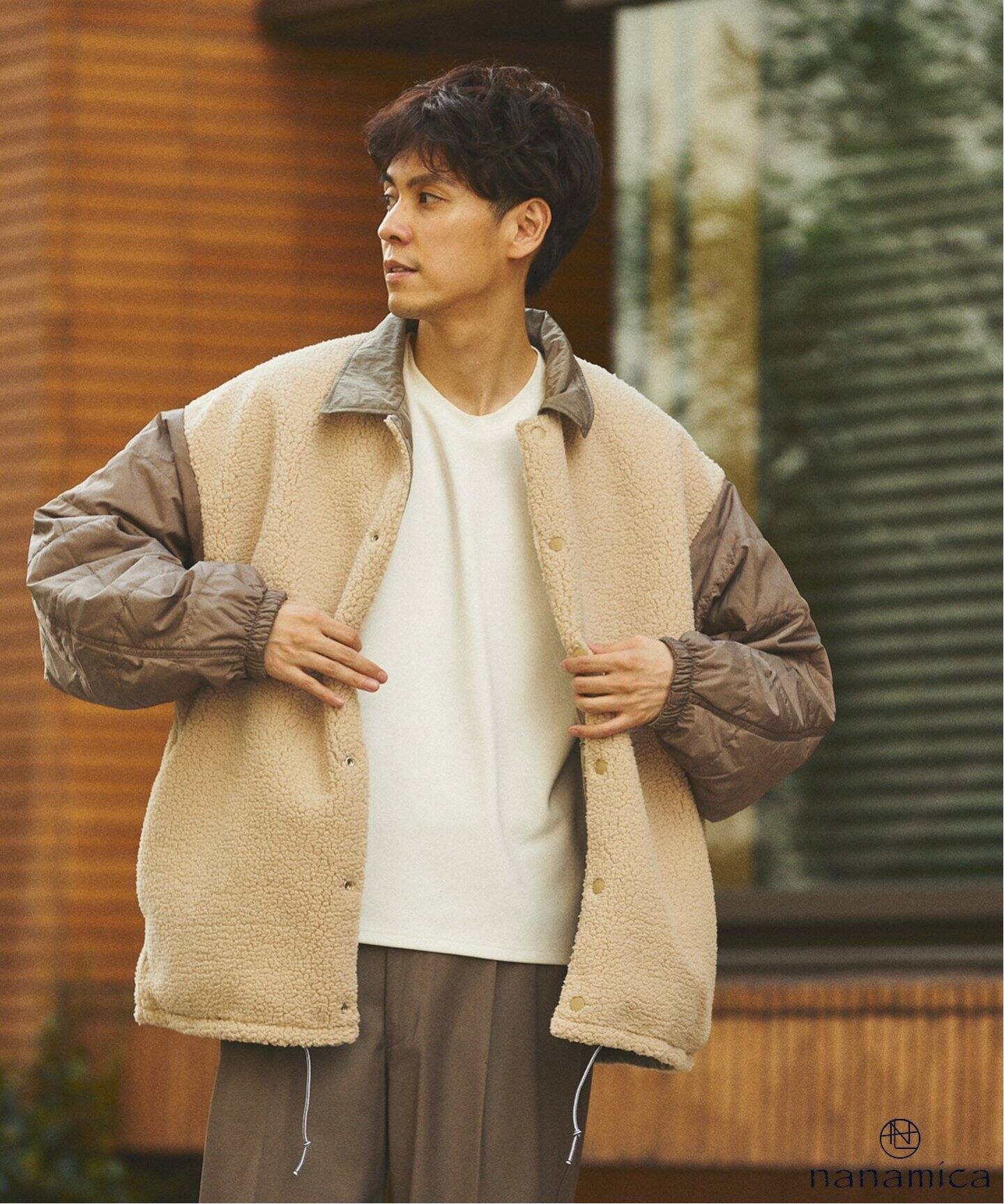 nanamica / ナナミカ Reversible Wind Jacket（ボア・フリース）｜417  