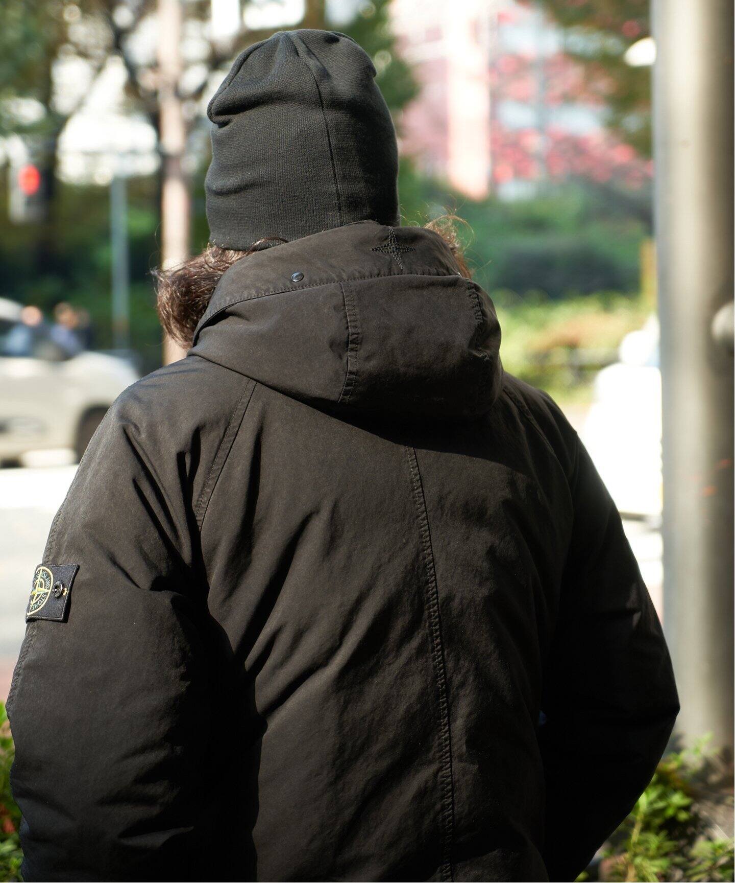 STONEISLAND / ストーンアイランド】フーデッドミリタリーダウン  