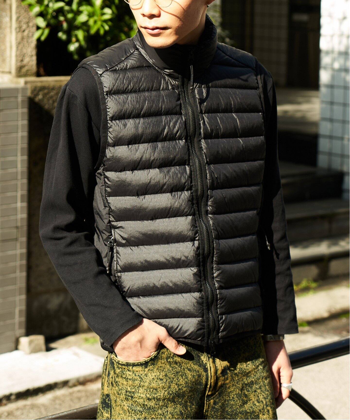 STONEISLAND / ストーンアイランド】ライトダウンベスト（ダウン・中綿  