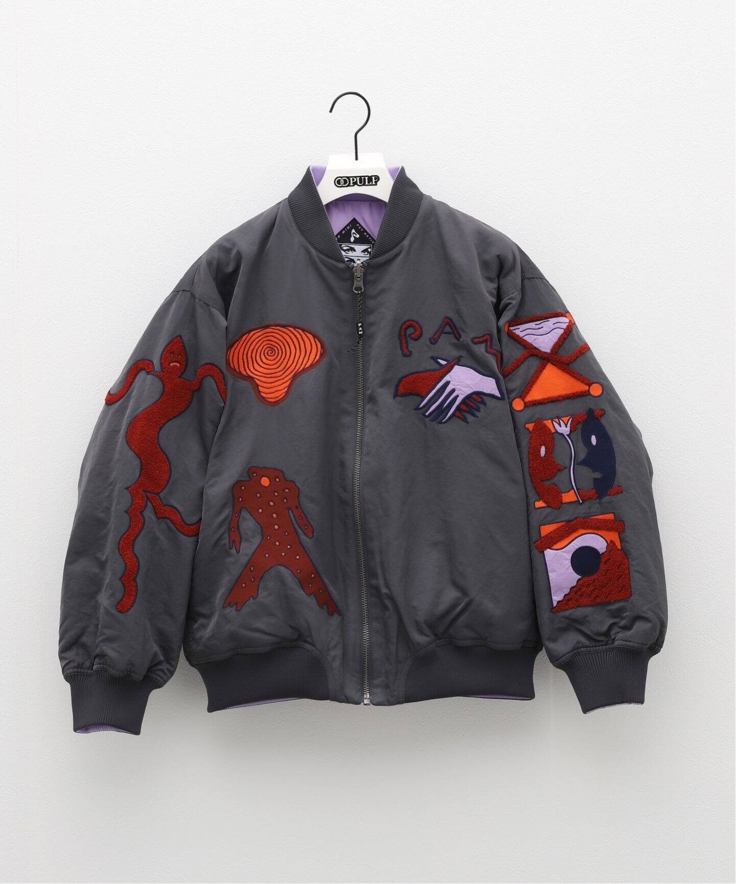 P.A.M. / パム】MARKINGS REVERSIBLE BOMBER JACKET（中綿 