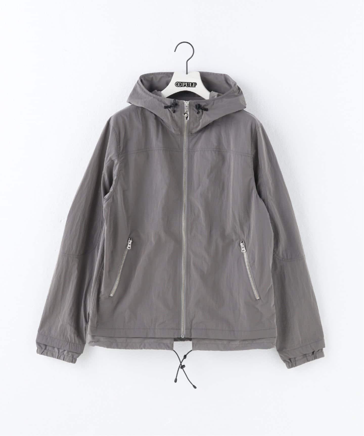 JieDa グレー ニット ジャケット ジップアップ JieDa グレー ニット ジャケット ジップアップ