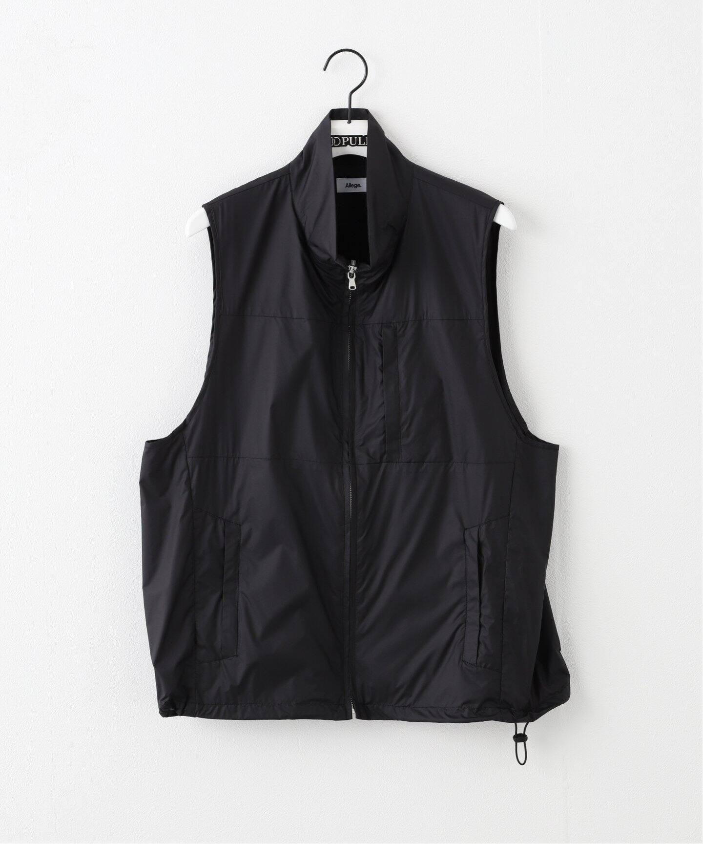 ALLEGE / アレッジ】NYLON ZIP VEST（ベスト）｜PULP（パルプ）の通販 