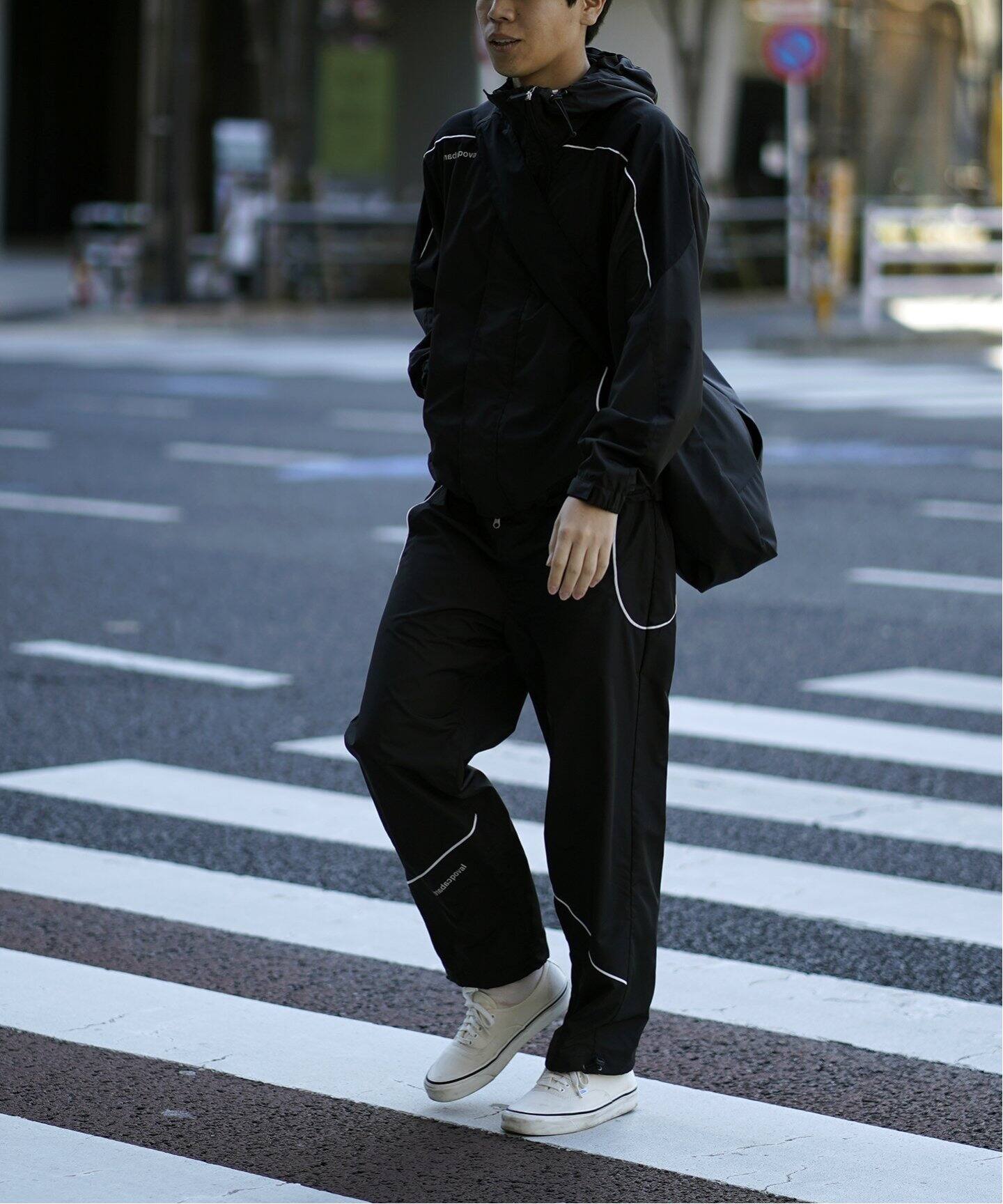 cabaret poval / キャバレーポバール】BREATHABLE HOODED TRACK JK 