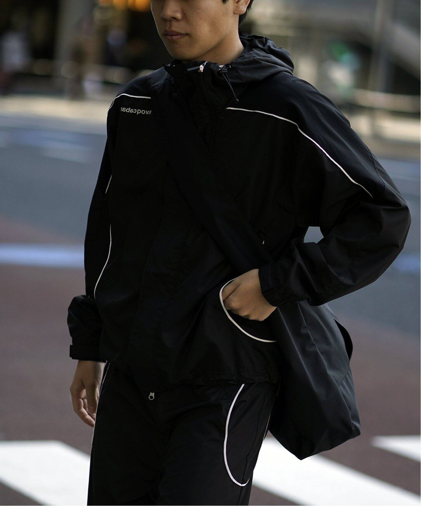 cabaret poval / キャバレーポバール】BREATHABLE HOODED TRACK JK 