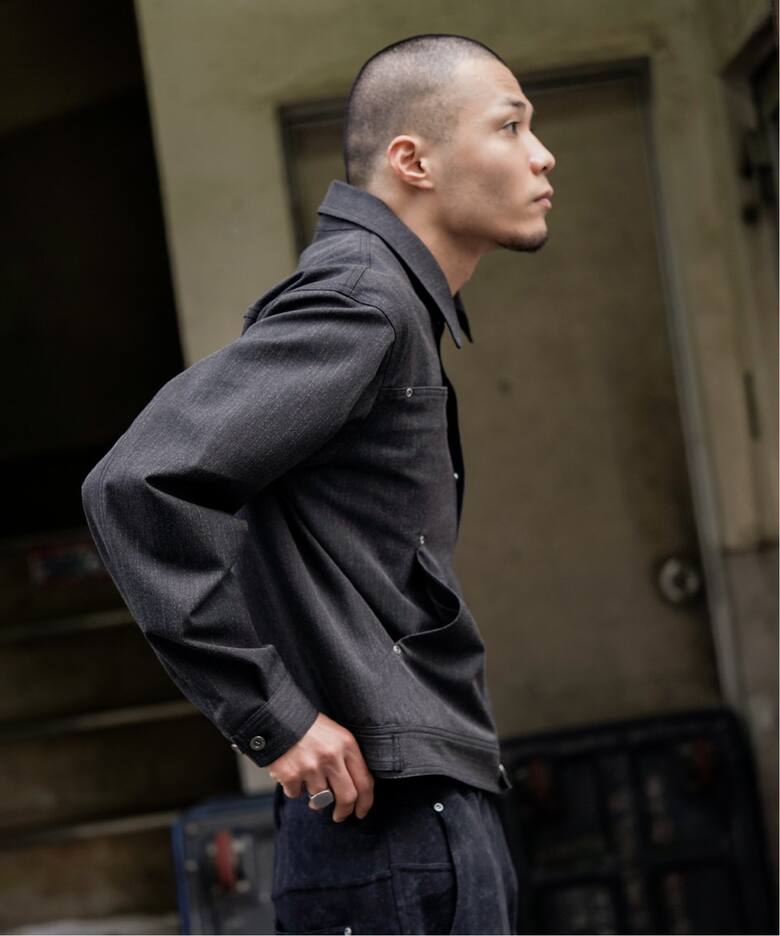 PARANOID / パラノイド】PULP 別注 STRIPE ZIP JACKET（その他ブルゾン 