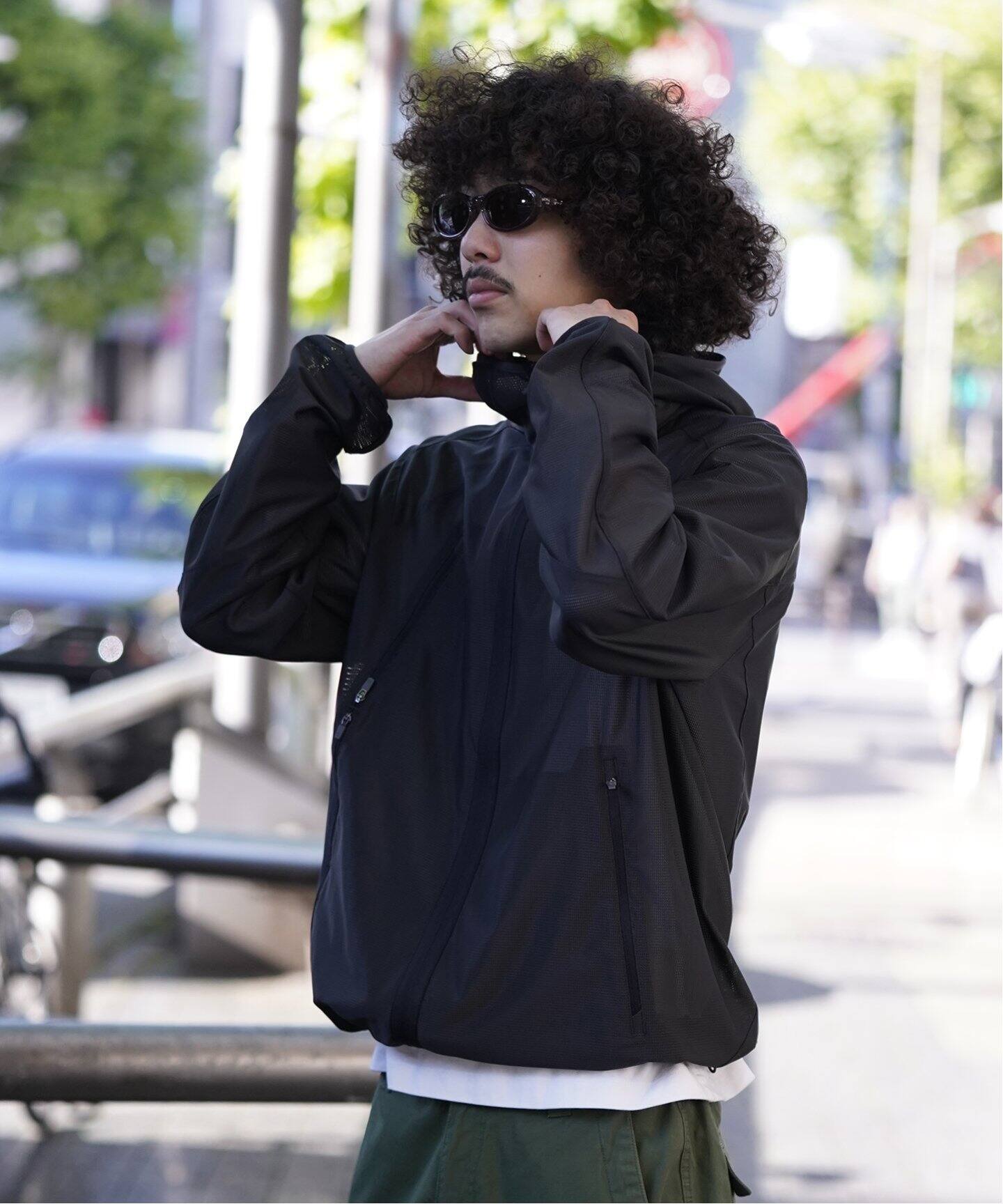 SAN SAN GEAR / サンサンギア】ZIPPER MESH JACKET（その他ブルゾン 