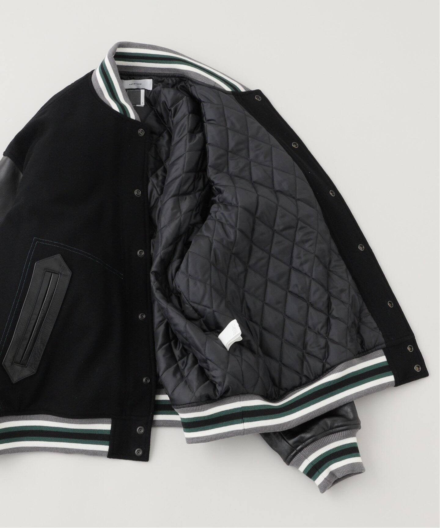 FACETASM / ファセッタズム】PATCHED STADIUM JACKET（スタジャン  