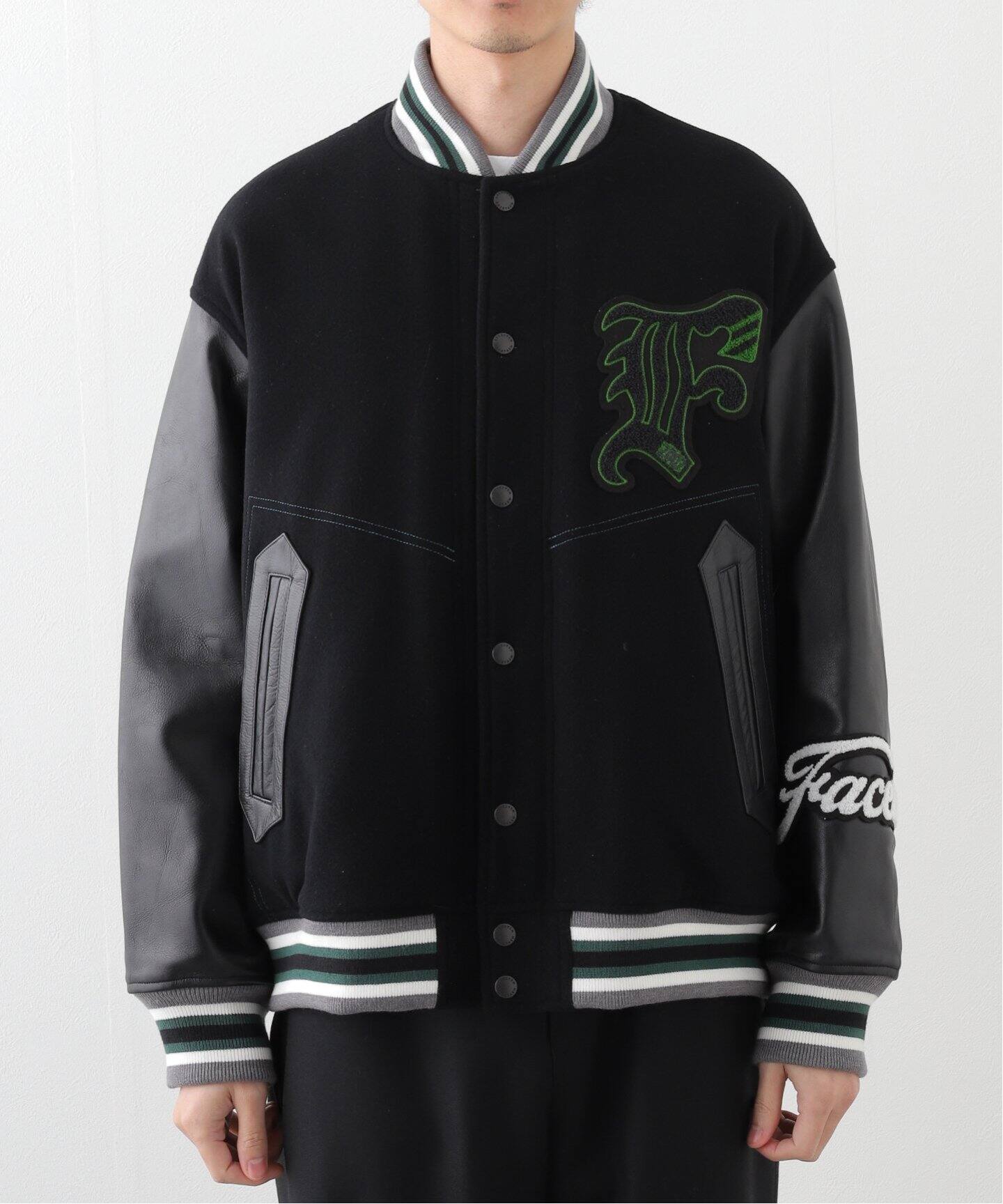 FACETASM / ファセッタズム】PATCHED STADIUM JACKET（スタジャン  