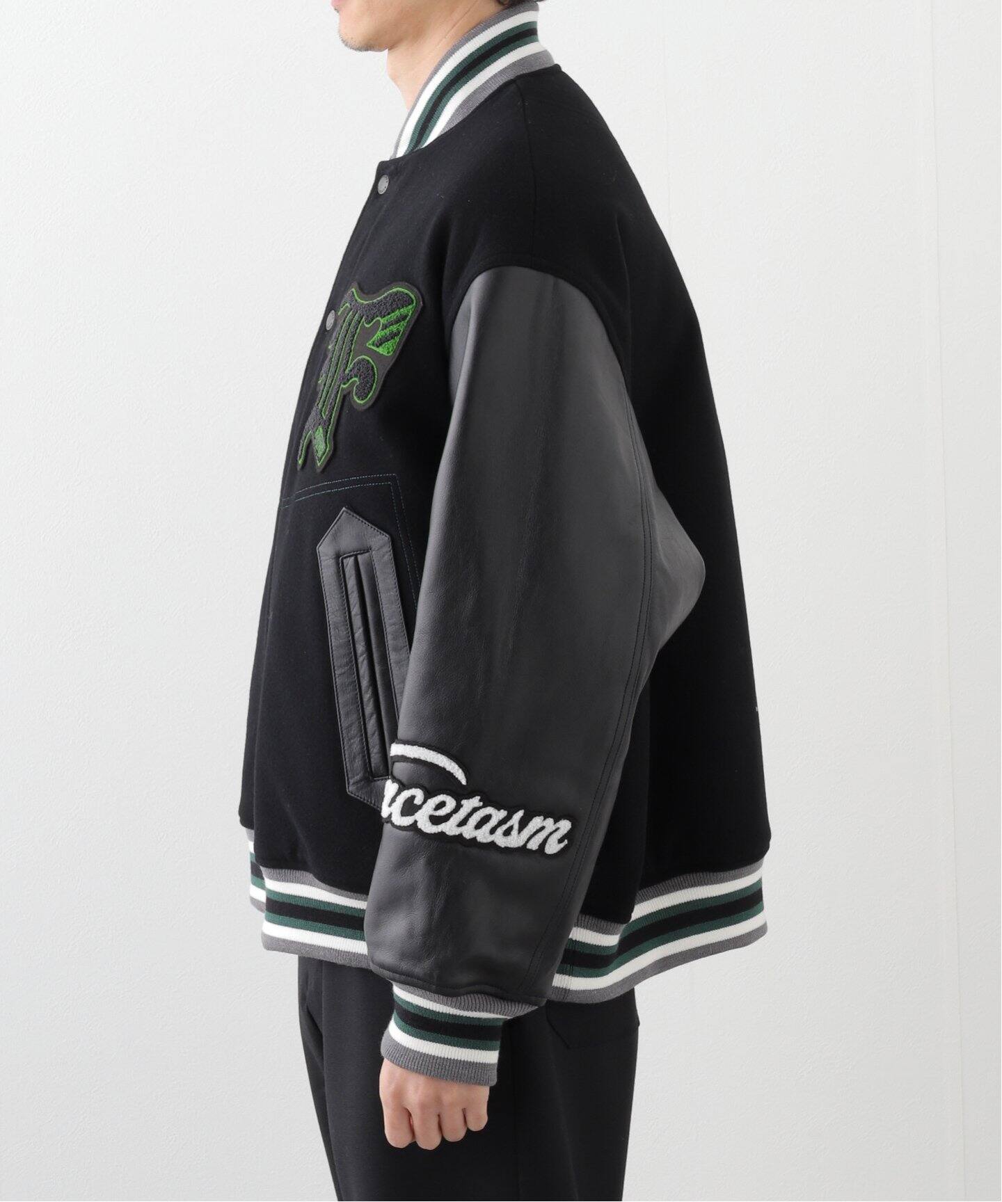 FACETASM / ファセッタズム】PATCHED STADIUM JACKET（スタジャン  