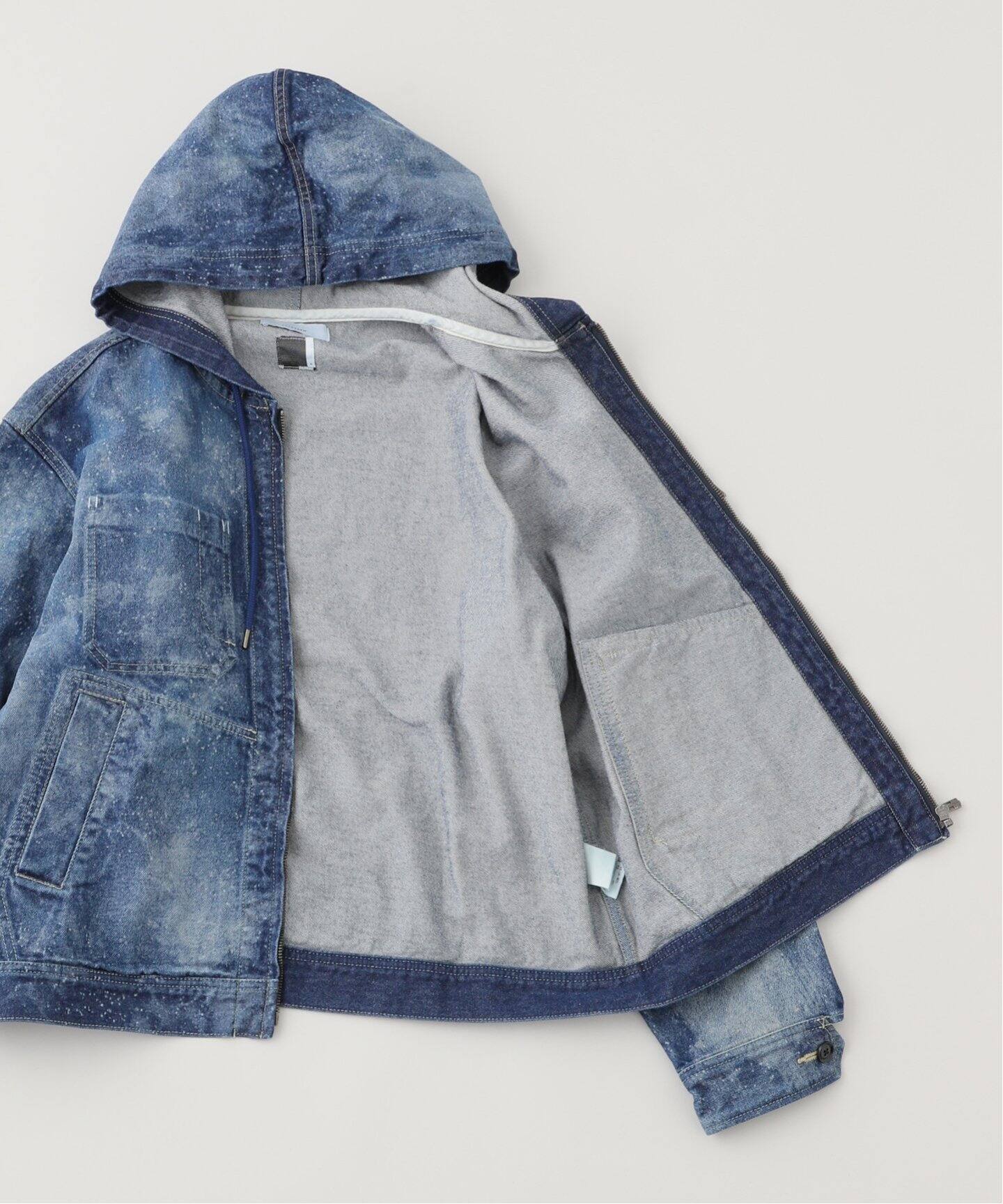 FACETASM / ファセッタズム】GALAXY DENIM HOODED JACKET（デニム  