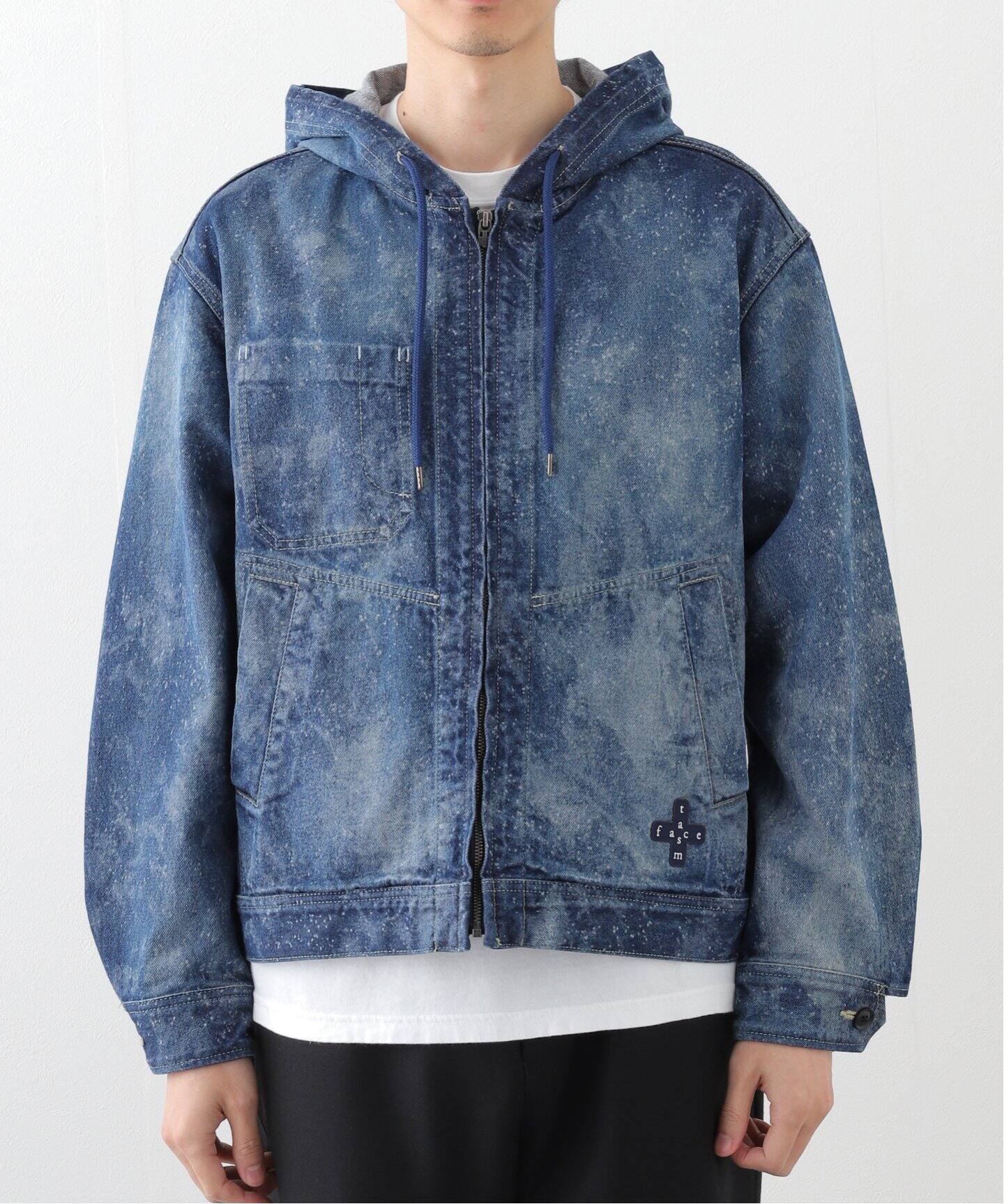 FACETASM / ファセッタズム】GALAXY DENIM HOODED JACKET（デニム  