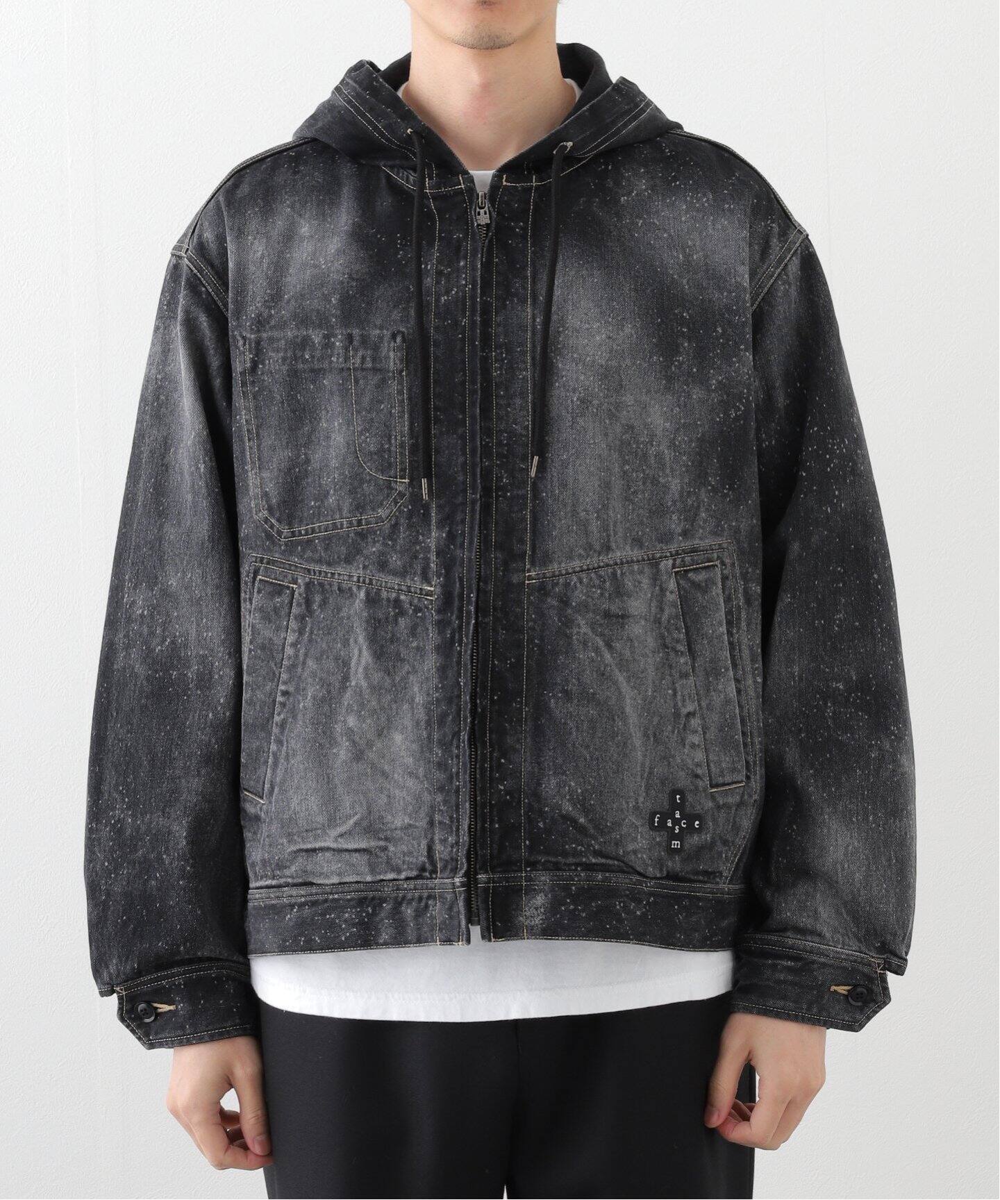 FACETASM / ファセッタズム】GALAXY DENIM HOODED JACKET（デニム 