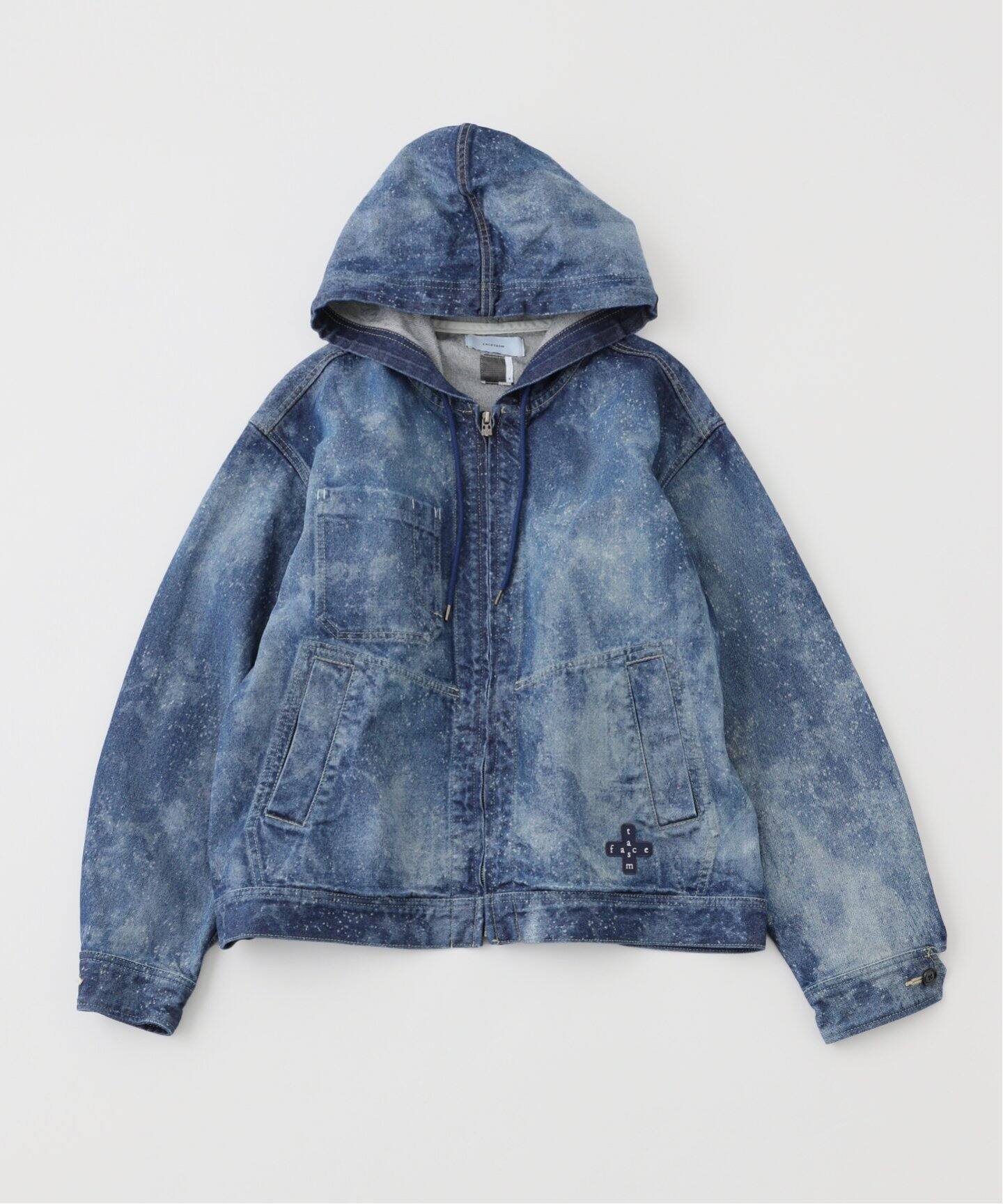 FACETASM / ファセッタズム】GALAXY DENIM HOODED JACKET（デニム  