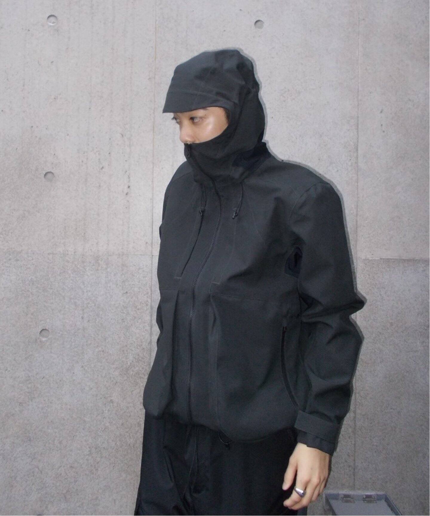 GR10K / ジーアールテンケー】HOODIE SKELETON SHELL（マウンテン 