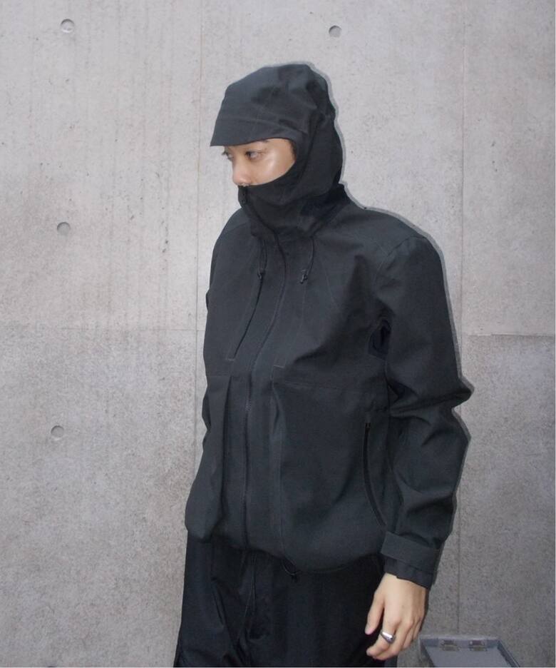 GR10K / ジーアールテンケー】HOODIE SKELETON SHELL（マウンテン 