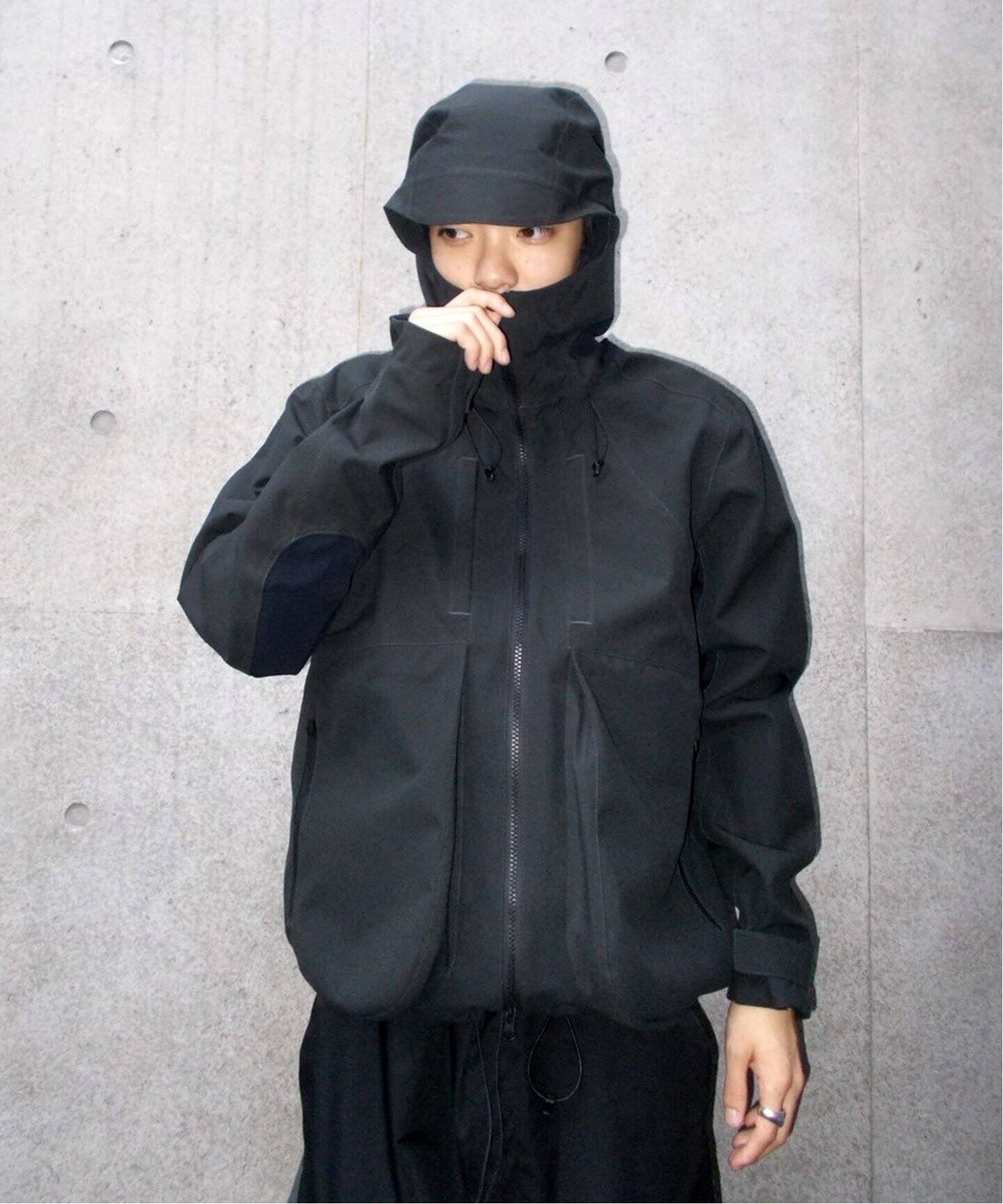 GR10K / ジーアールテンケー】HOODIE SKELETON SHELL（マウンテン 