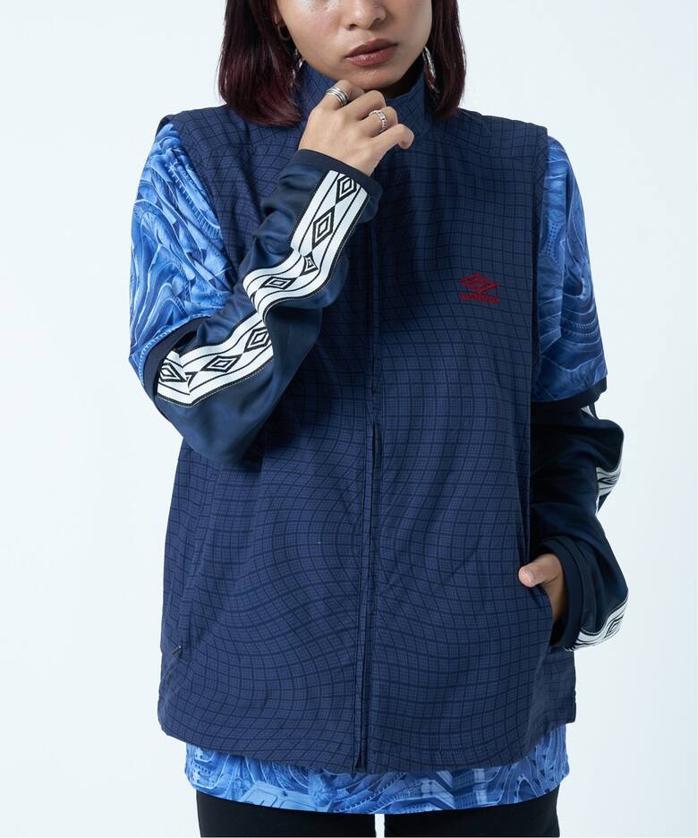 UMBRO / アンブロ × PARANOID / パラノイド】SHELL CHECK ACTIVE 