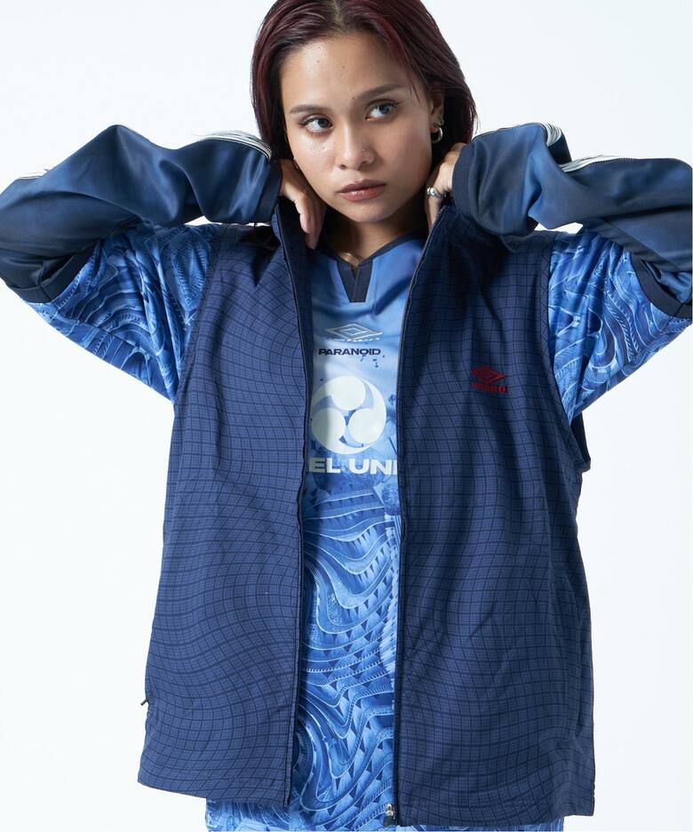 UMBRO / アンブロ × PARANOID / パラノイド】SHELL CHECK ACTIVE 