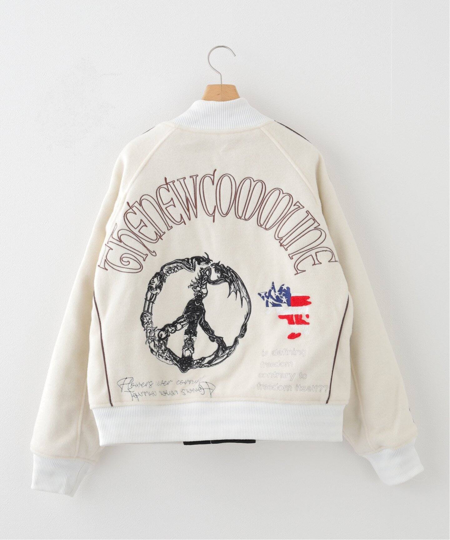 ジャケット・アウター FAF Fake As Flowers Stadium Jacket FAF (FAKE AS FLOWERS) / フェイク アス フラワーズ】STADIUM