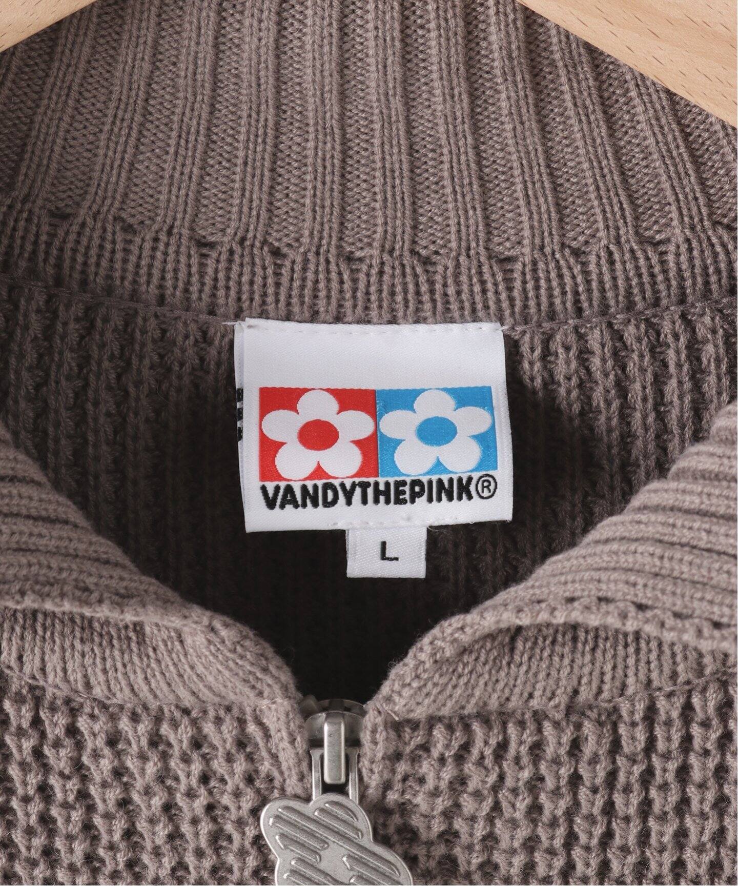 VANDY THE PINK / ヴァンディーザピンク】STAR KNIT ZIP UP（その他 