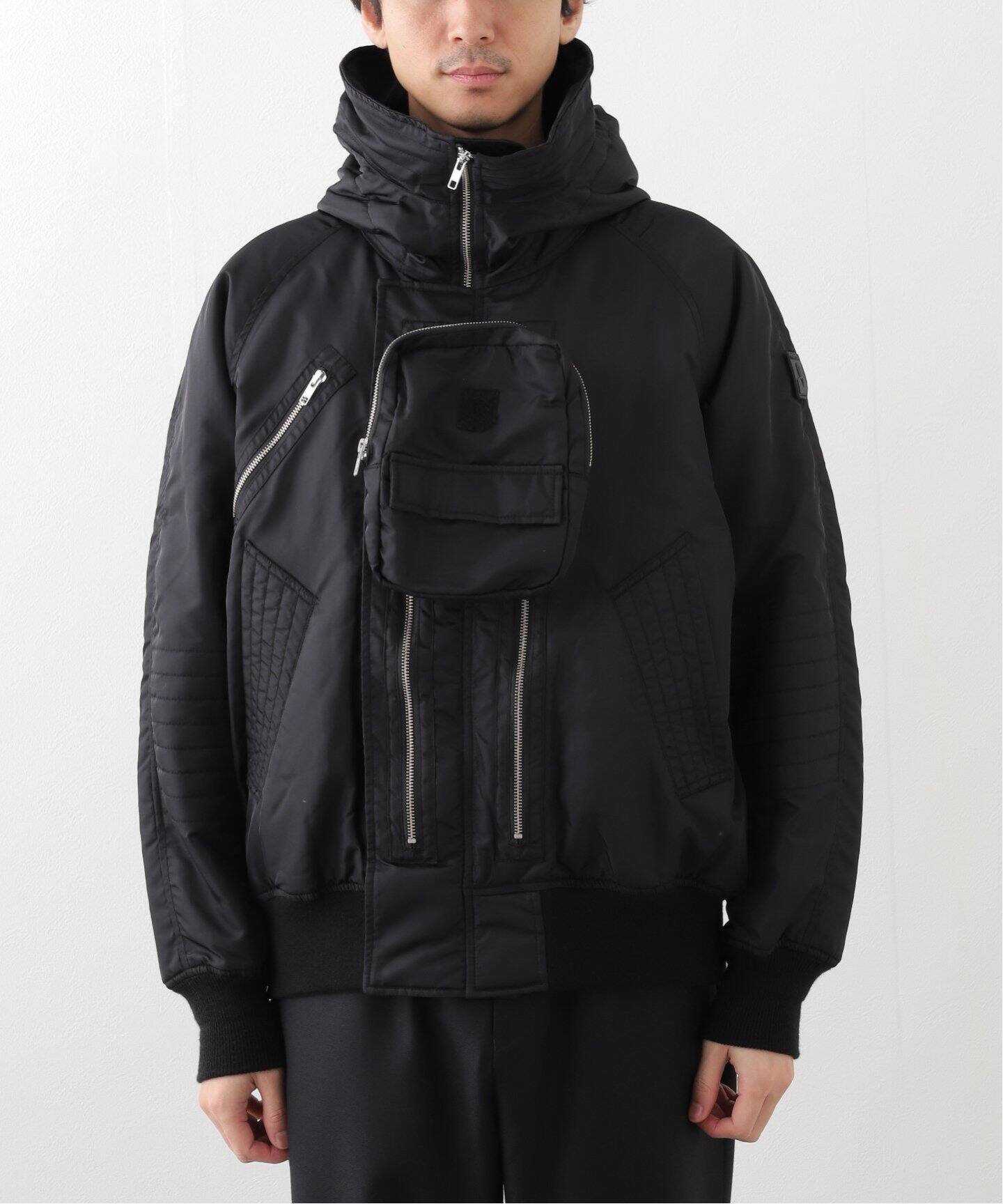 PHINGERIN / フィンガリン】ELEVATION HOODED BOMBER JACKET（中綿 
