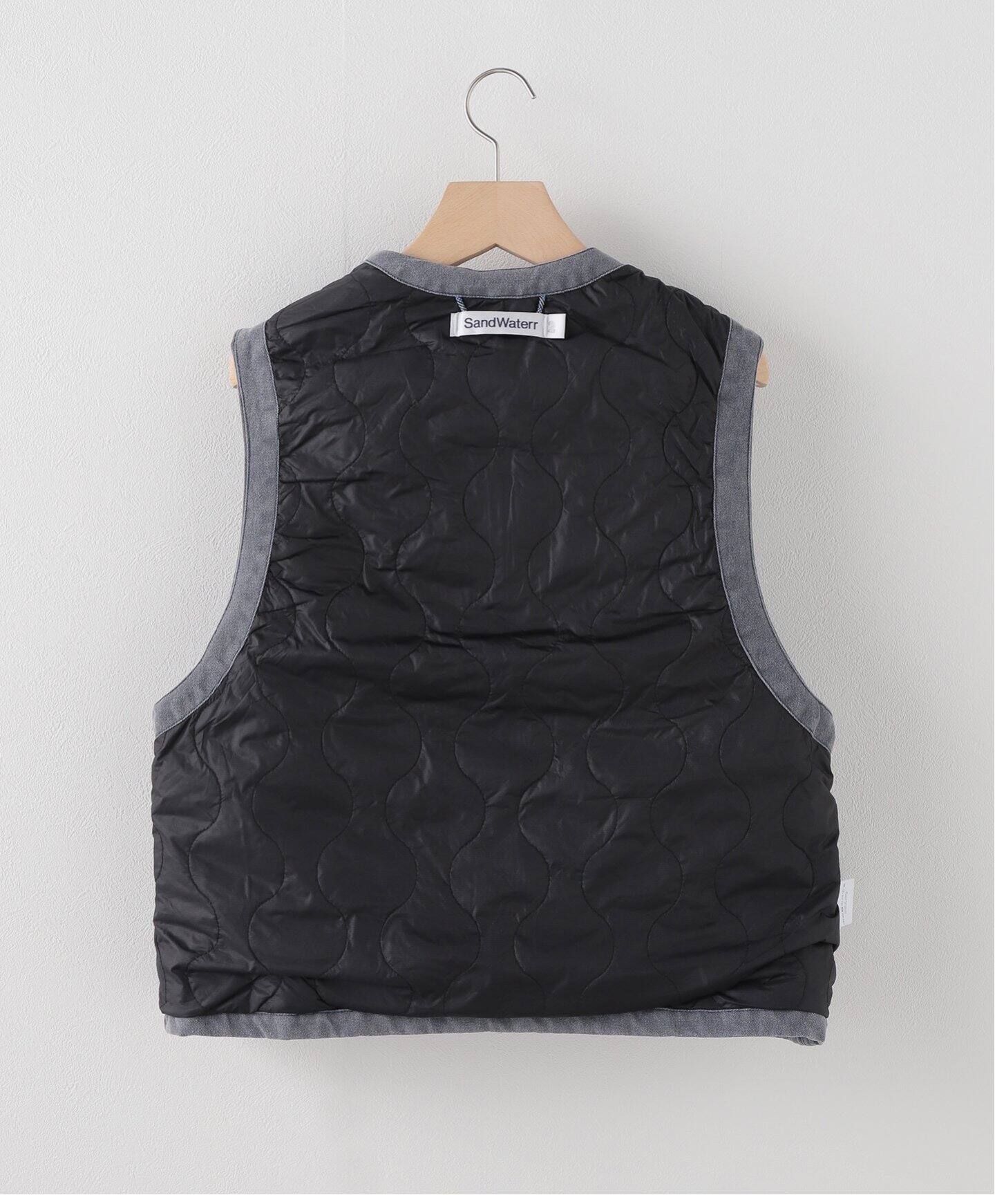 SandWaterr / サンドウォーター】ORGANIZED WORK PUFF VEST / CA 
