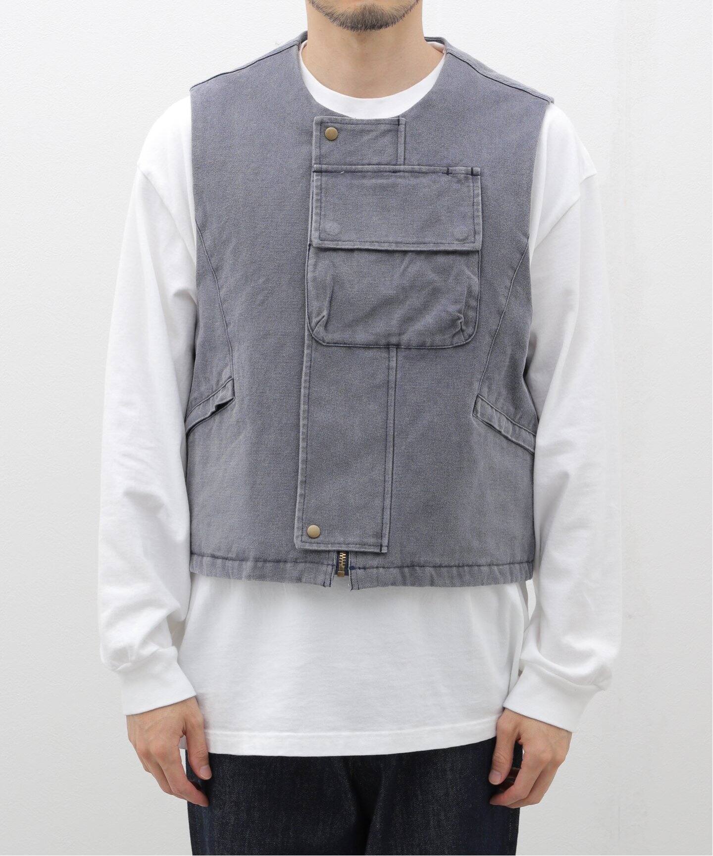 SandWaterr / サンドウォーター】ORGANIZED WORK PUFF VEST / CA 