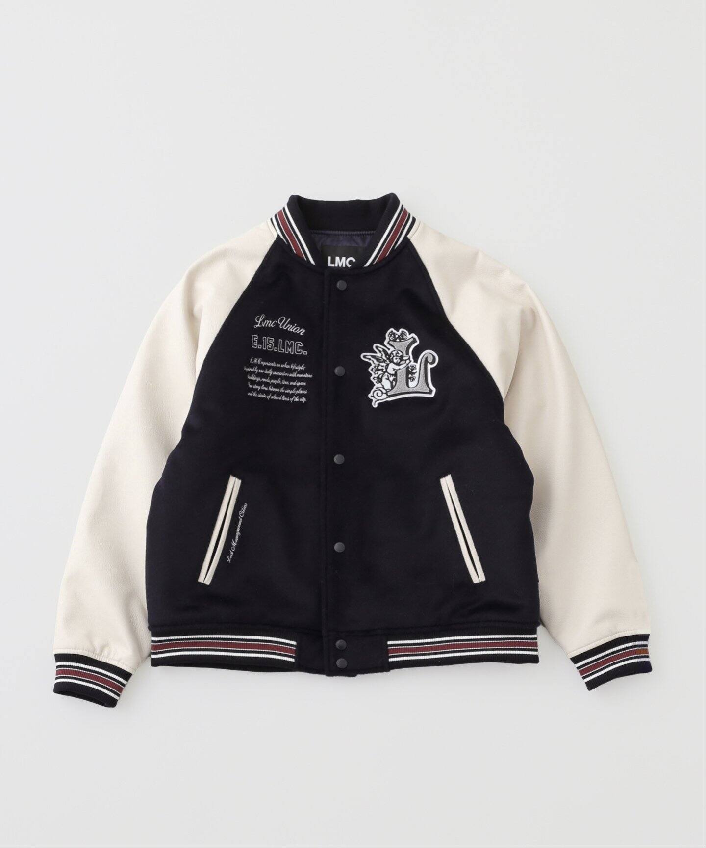 LMC / エルエムシー】UNION ANGEL VARSITY JACKET（スタジャン  