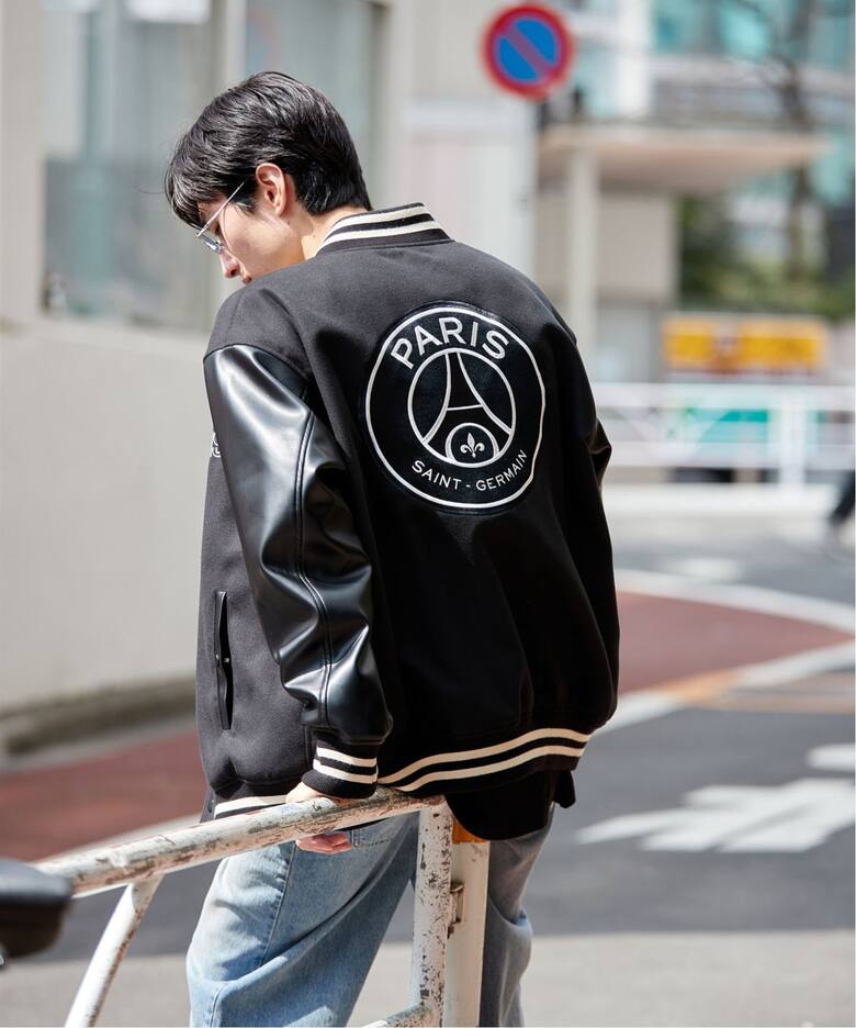 Paris Saint-Germain / パリ・サン＝ジェルマン】PSG VARSITY JACKET 