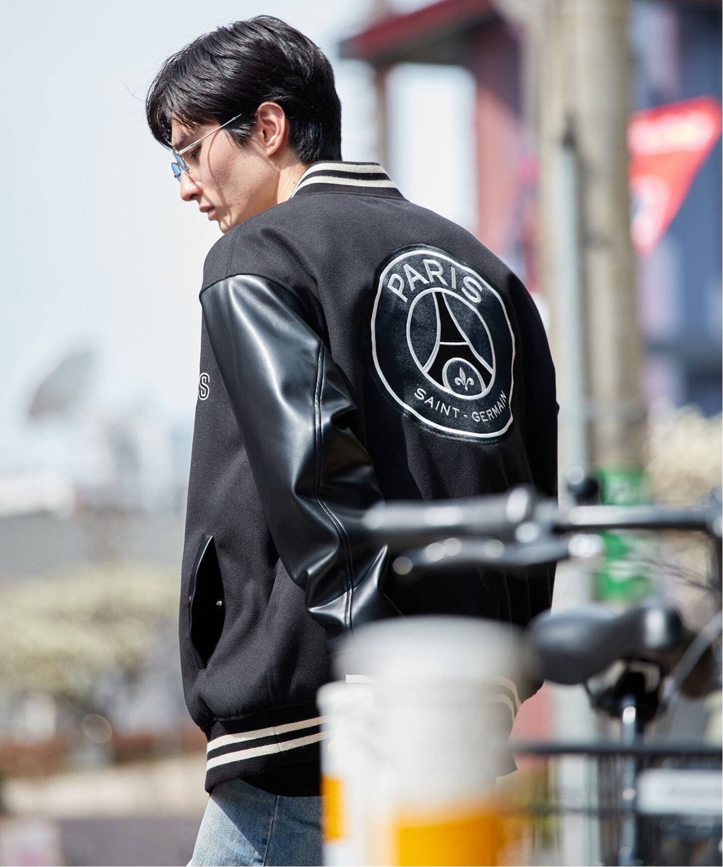 PARIS SAINT-GERMAIN スタジャン　PSG　パリサンジェルマン NIKE PSG パリサンジェルマン スタジャン アウター サッカー (Nike
