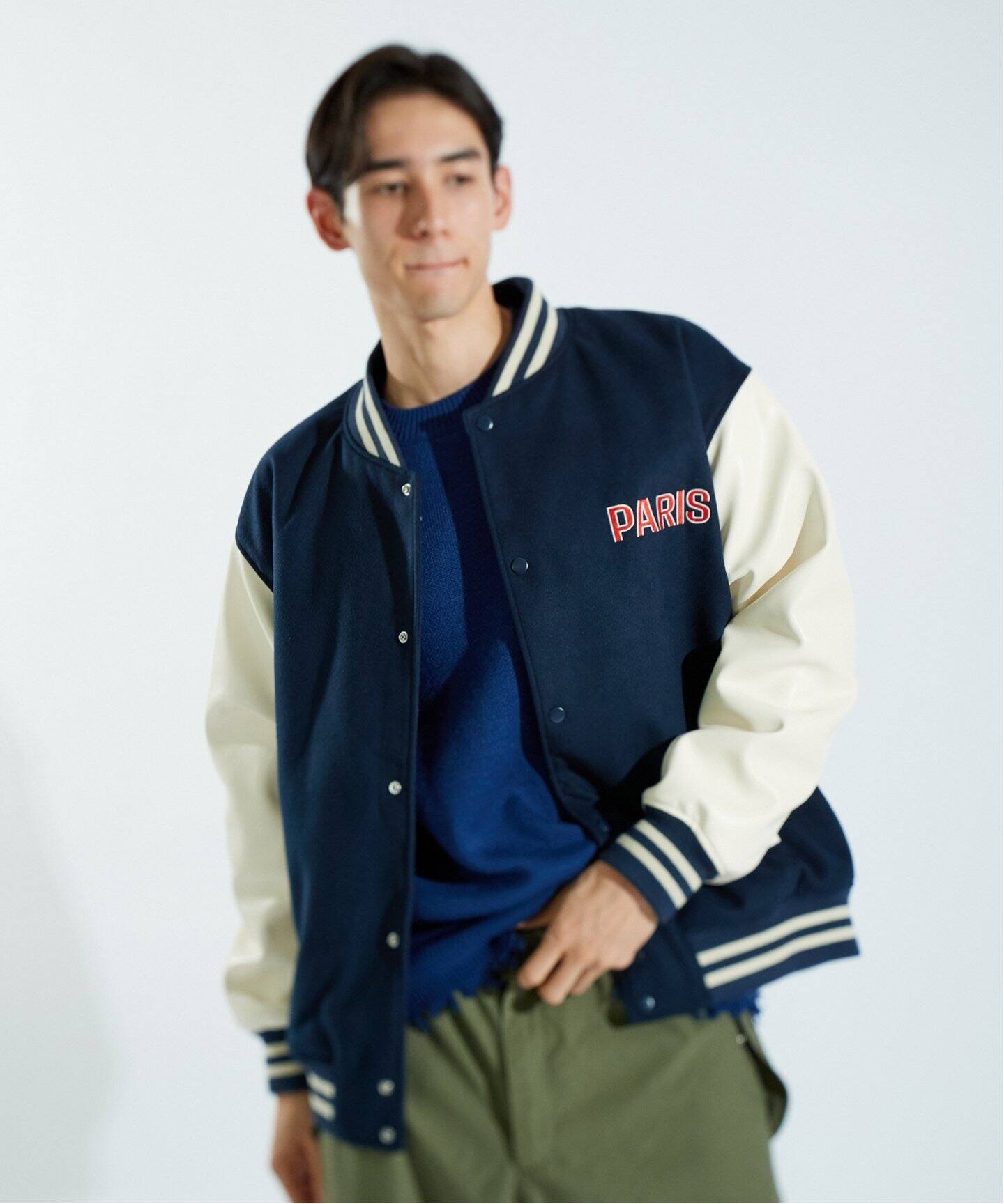 パリ・サンジェルマン(PSG) ボアコート定価27500円 Paris Saint-Germain / パリ・サン＝ジェルマン】PSG VARSITY