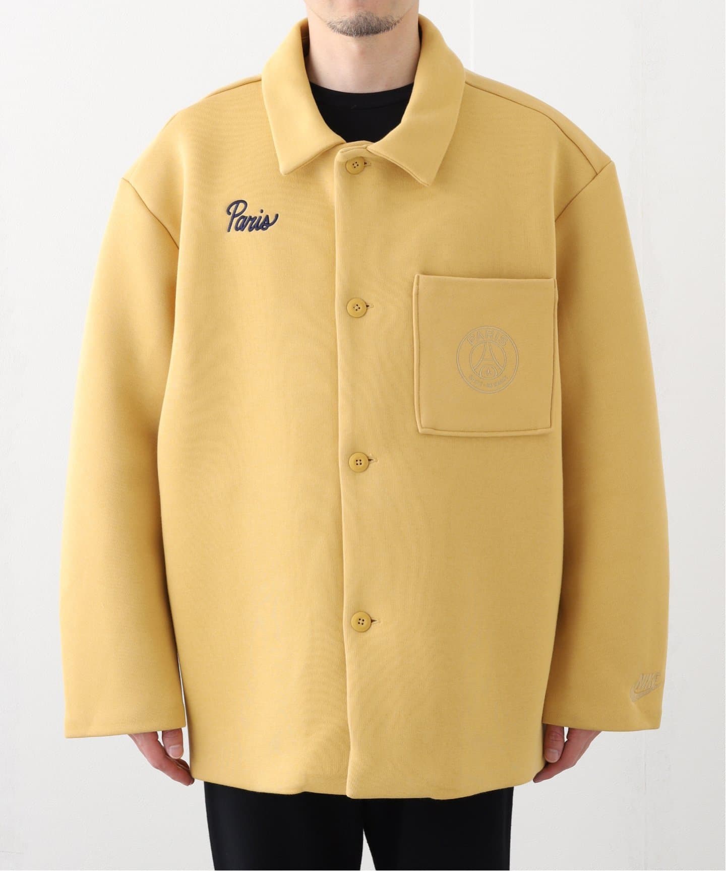 Nike パリ・サンジェルマン イエローauthentic M NIKE / ナイキ】PSG MNK TCHFLC MAGINE SHACKET SE FQ7788- 725