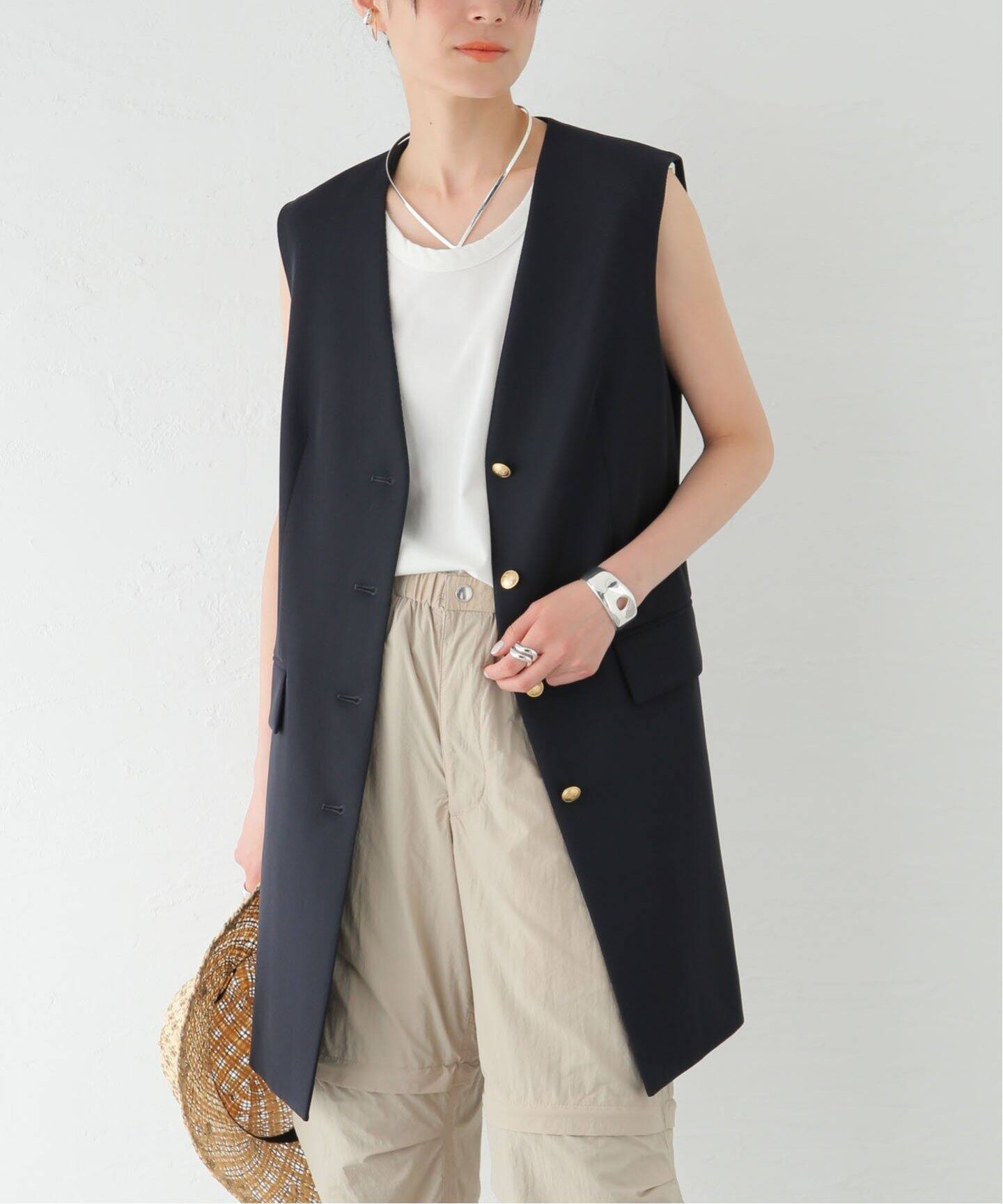 ヴィスポリギャバベスト（ジレ）｜JOURNAL STANDARD L