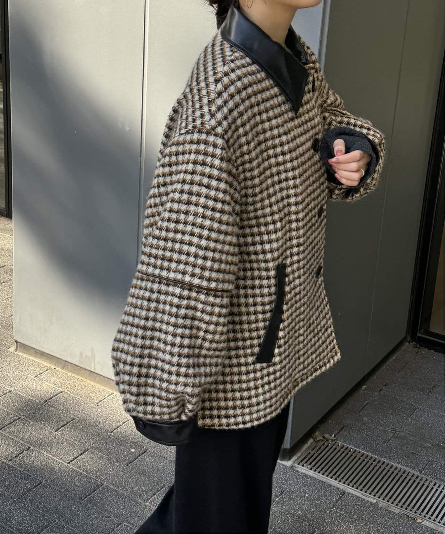 JOURNAL STANDARD GIOLICA GRANPASチェックブルゾン