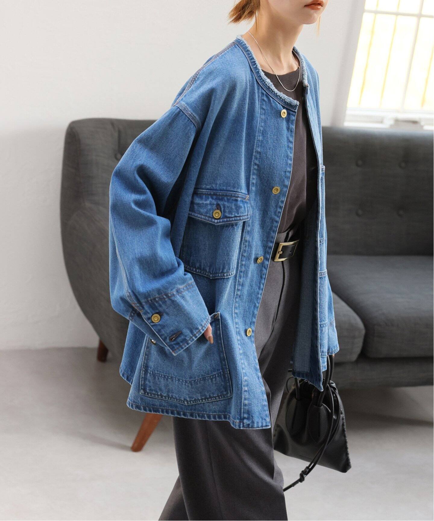 追加》デニムカバーオール（デニムジャケット）｜JOURNAL STANDARD  