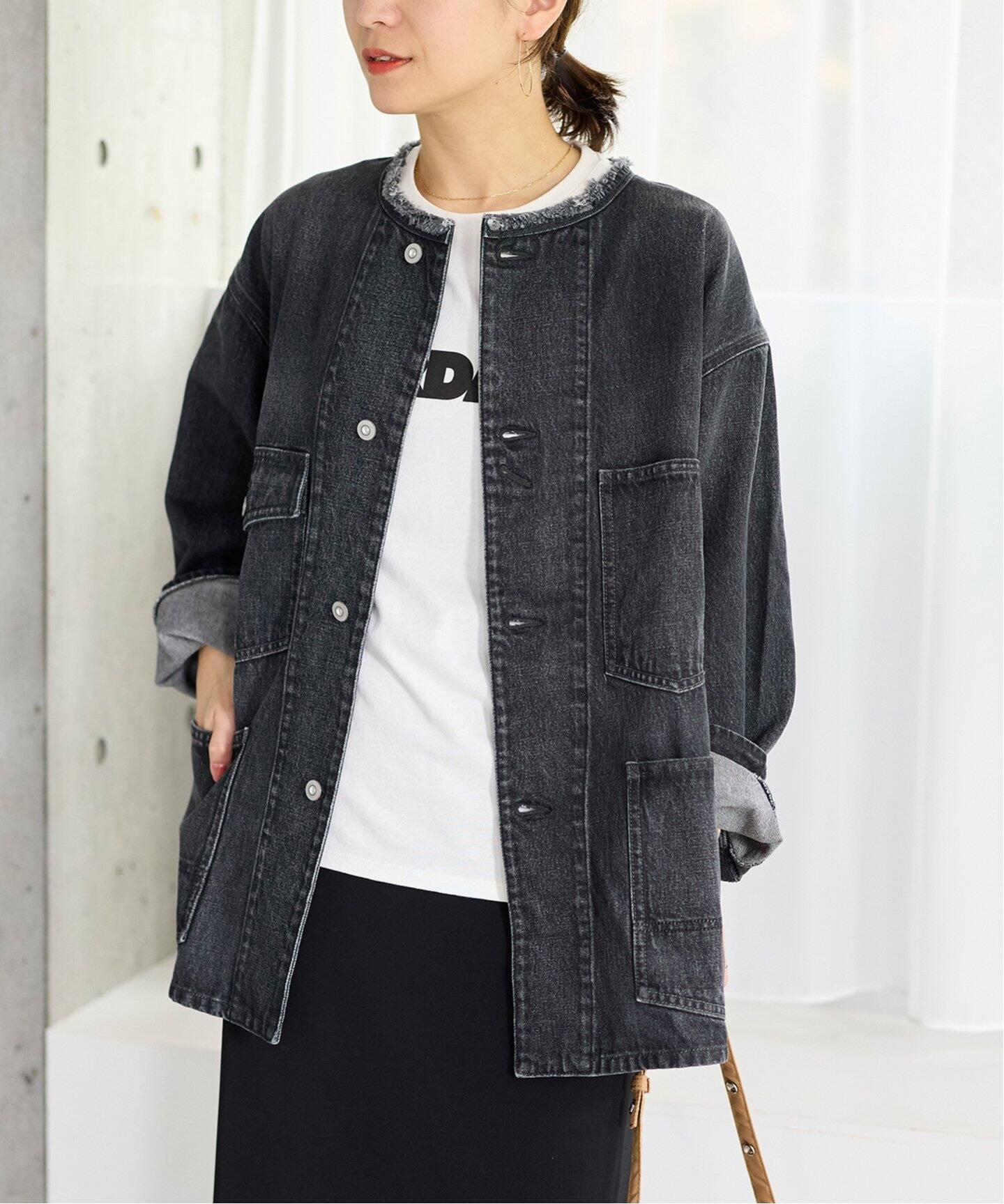 追加》デニムカバーオール（デニムジャケット）｜JOURNAL STANDARD  