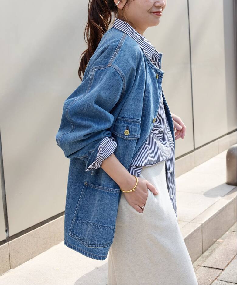 追加2》デニムカバーオール（デニムジャケット）｜JOURNAL STANDARD  