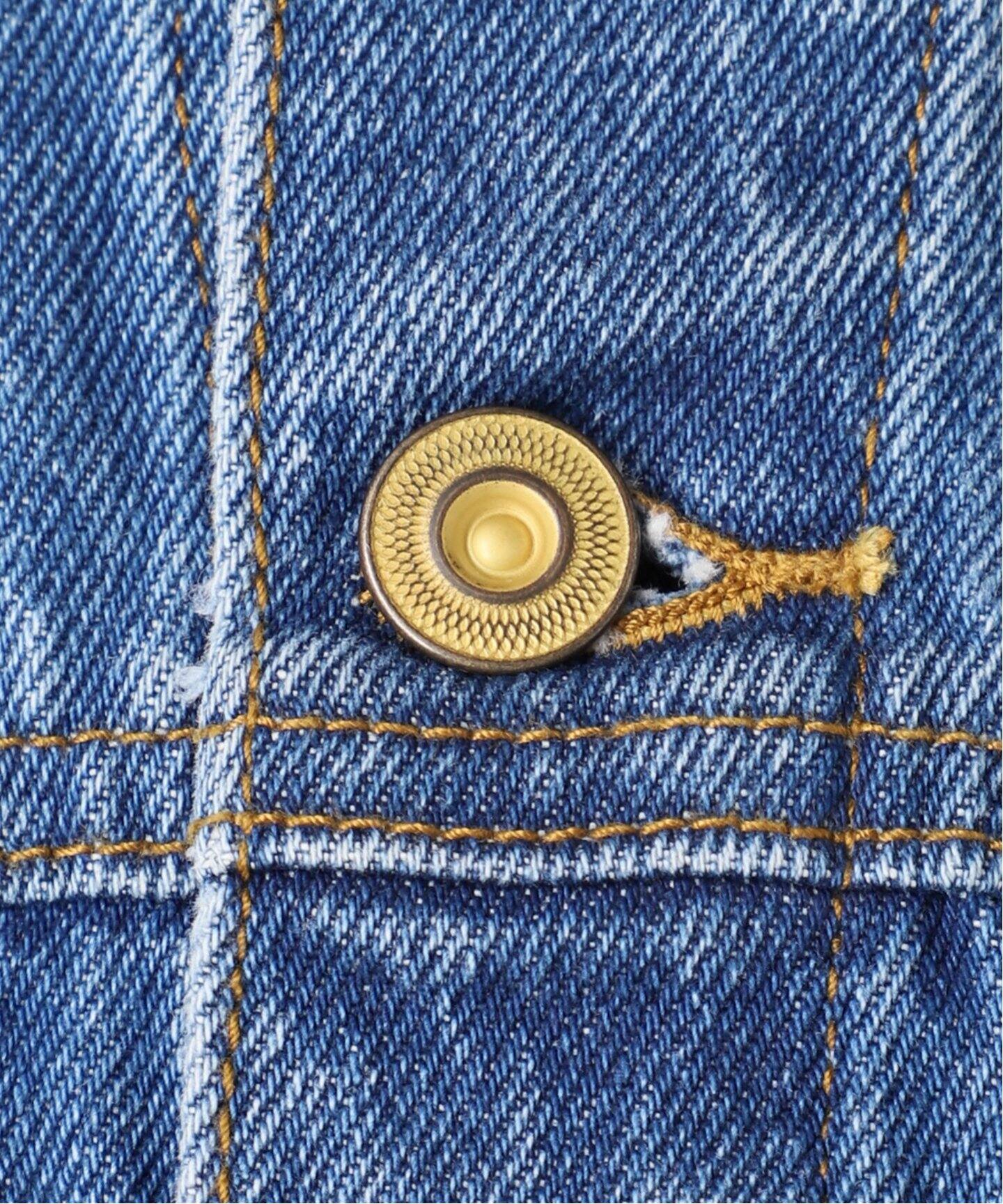 デニムノーカラークロップドジャケット（デニムジャケット）｜JOURNAL 