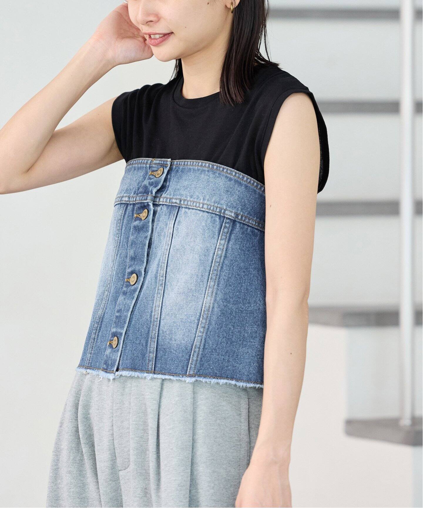 デニムビスチェ（その他トップス）｜JOURNAL STANDARD（ジャーナル 