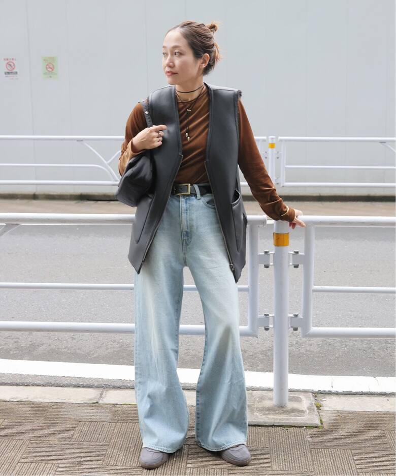 フェイクムートンリバーシブルベスト（ベスト）｜JOURNAL STANDARD 