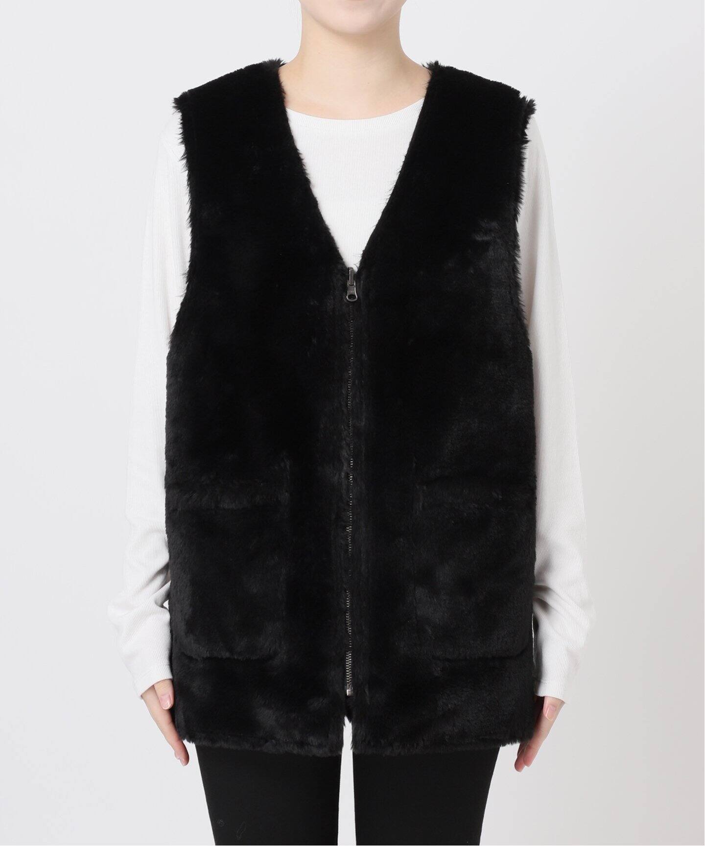 フェイクムートンリバーシブルベスト（ベスト）｜JOURNAL STANDARD  