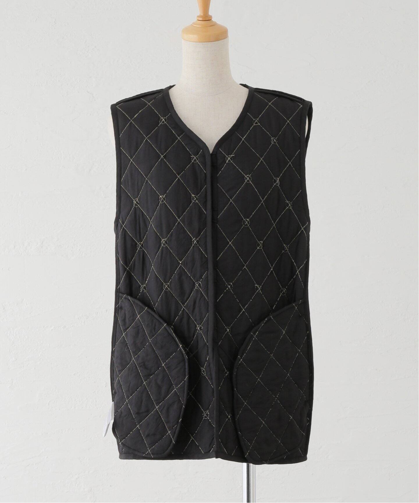 SARA MALLIKA/サラマリカ】PARVEEN BEADS EMB GILET:ベスト020942SP1 